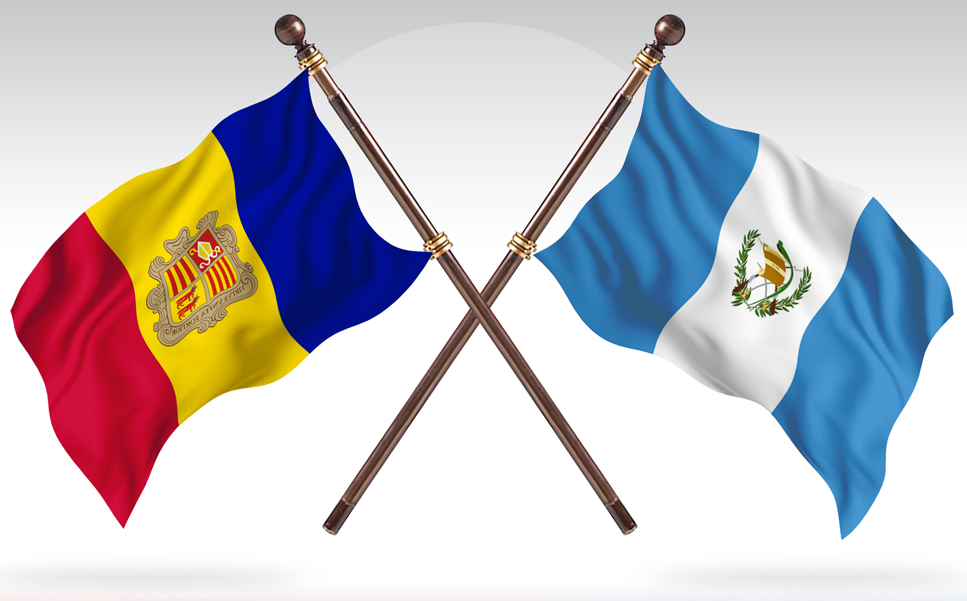 Download Иллюстрация "Andorra versus Guatemala Two Countries Flags - Illustration" / Andorra versus Guatemala Two Countries Flags - Illustration - Иллюстрация на тему графика national,patriotic,europe,asia,republic,map,flag,country,cartography,geography,nation,illustration,graphic,vector,state,world,isolated,symbol,border,icon