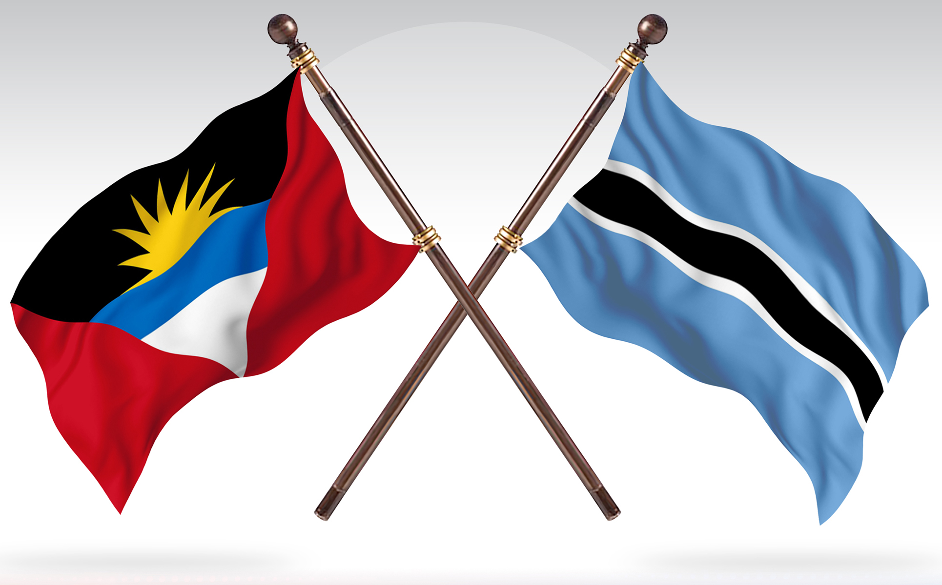Download Иллюстрация "Antigua versus Botswana Two Countries Flags - Illustration" / Antigua versus Botswana Two Countries Flags - Illustration - Иллюстрация на тему графика national,patriotic,europe,asia,republic,map,flag,country,cartography,geography,nation,illustration,graphic,vector,state,world,isolated,symbol,border,icon
