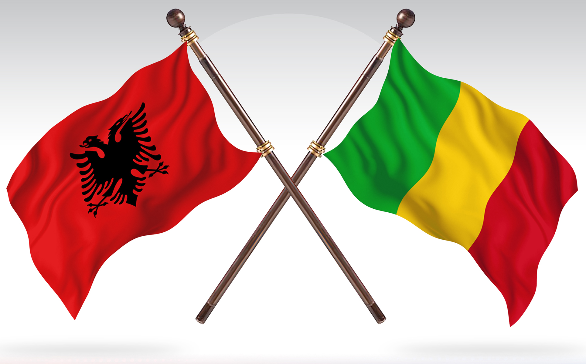 Download Иллюстрация "Albania versus Mali Two Countries Flags - Illustration" / Albania versus Mali Two Countries Flags - Illustration - Иллюстрация на тему графика national,patriotic,europe,asia,republic,map,flag,country,cartography,geography,nation,illustration,graphic,vector,state,world,isolated,symbol,border,icon