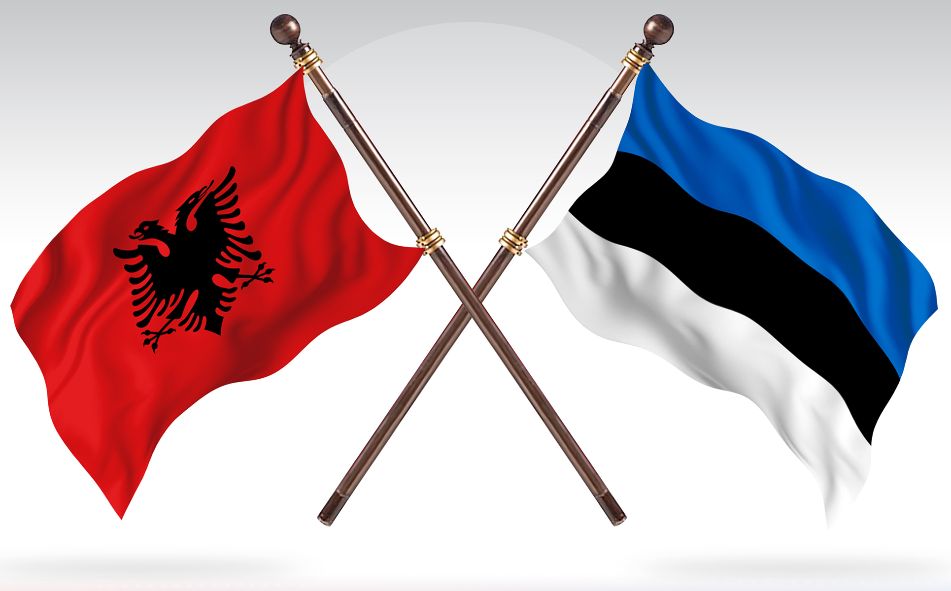 Download Иллюстрация "Albania versus Estonia Two Countries Flags - Illustration" / Albania versus Estonia Two Countries Flags - Illustration - Иллюстрация на тему графика national,patriotic,europe,asia,republic,map,flag,country,cartography,geography,nation,illustration,graphic,vector,state,world,isolated,symbol,border,icon