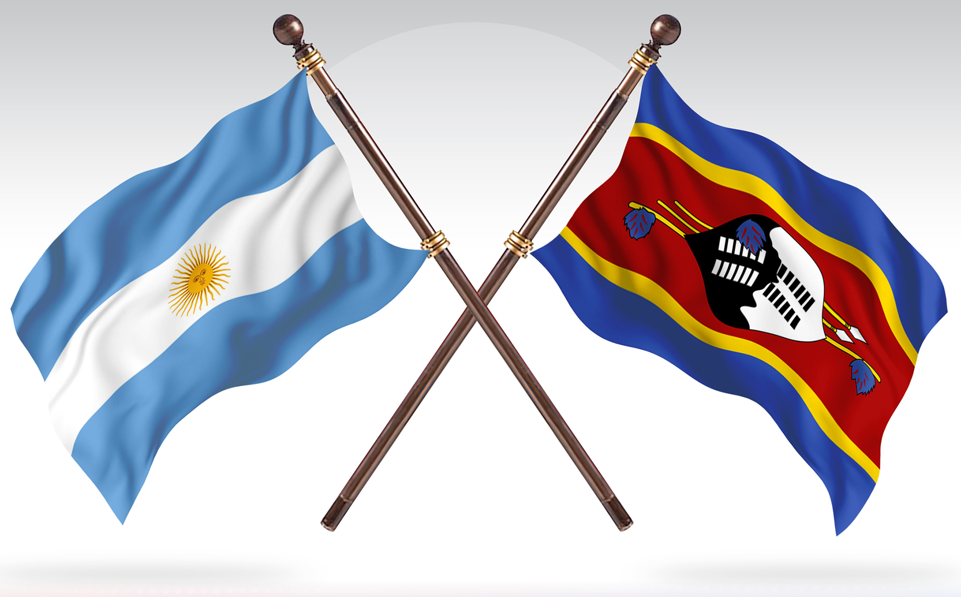 Download Иллюстрация "Argentina versus Swaziland  Two Countries Flags - Illustration" / Argentina versus Swaziland  Two Countries Flags - Illustration - Иллюстрация на тему графика national,patriotic,europe,asia,republic,map,flag,country,cartography,geography,nation,illustration,graphic,vector,state,world,isolated,symbol,border,icon