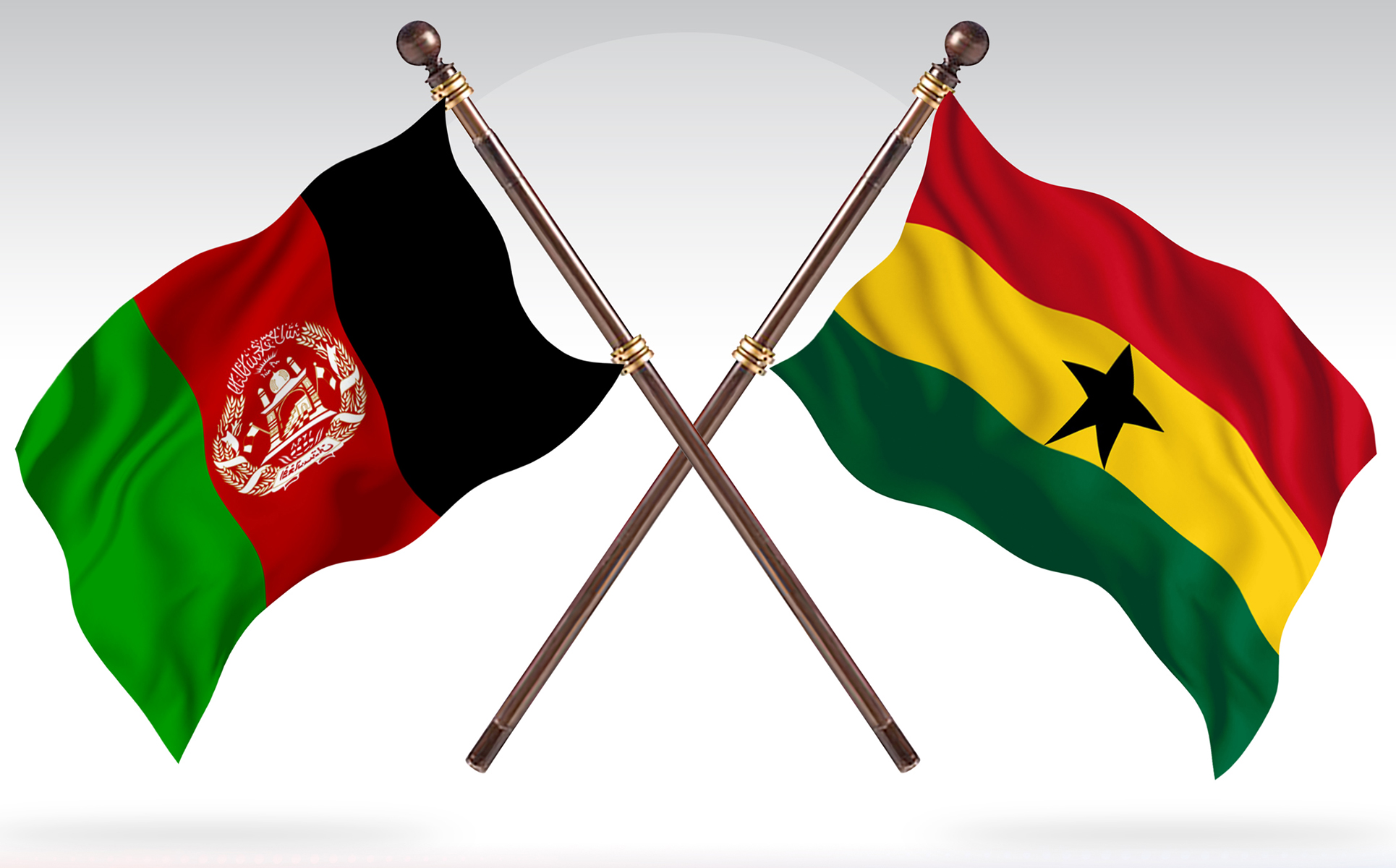 Download Иллюстрация "Afghanistan versus Ghana Two Countries Flags - Illustration" / Afghanistan versus Ghana Two Countries Flags - Illustration - Иллюстрация на тему графика national,patriotic,europe,asia,republic,map,flag,country,cartography,geography,nation,illustration,graphic,vector,state,world,isolated,symbol,border,icon
