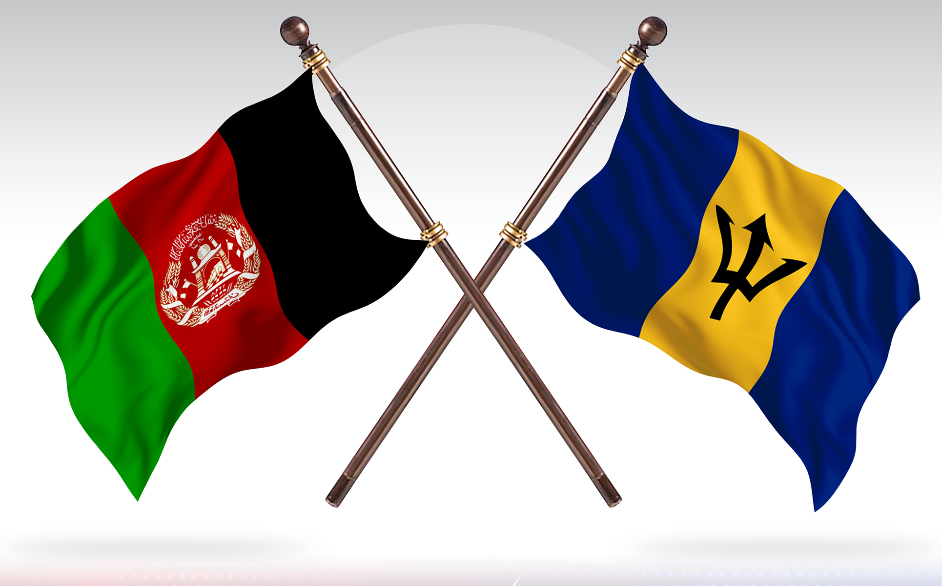 Download Иллюстрация "Afghanistan vs Barbados Two Countries Flags Background Design - Illustration" / Afghanistan vs Barbados Two Countries Flags Background Design - Illustration - Иллюстрация на тему графика national,patriotic,europe,asia,republic,map,flag,country,cartography,geography,nation,illustration,graphic,vector,state,world,isolated,symbol,border,icon