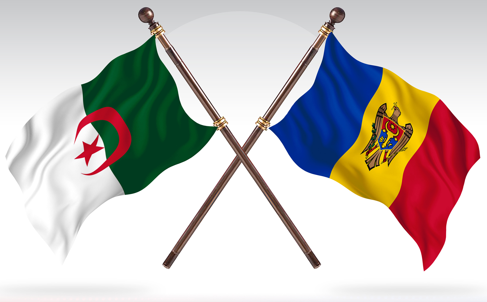 Download Иллюстрация "Algeria versus Moldova Two Countries Flags - Illustration" / Algeria versus Moldova Two Countries Flags - Illustration - Иллюстрация на тему графика national,patriotic,europe,asia,republic,map,flag,country,cartography,geography,nation,illustration,graphic,vector,state,world,isolated,symbol,border,icon