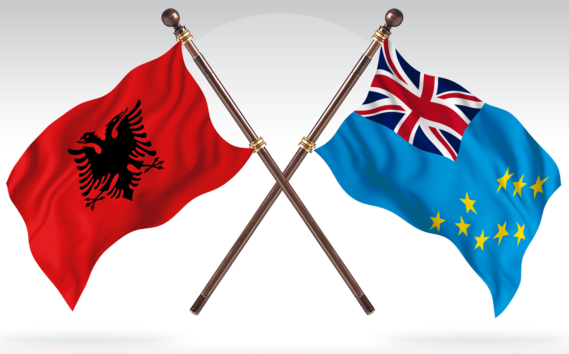 Download Иллюстрация "Albania versus Tuvalu Two Countries Flags - Illustration" / Albania versus Tuvalu Two Countries Flags - Illustration - Иллюстрация на тему графика national,patriotic,europe,asia,republic,map,flag,country,cartography,geography,nation,illustration,graphic,vector,state,world,isolated,symbol,border,icon