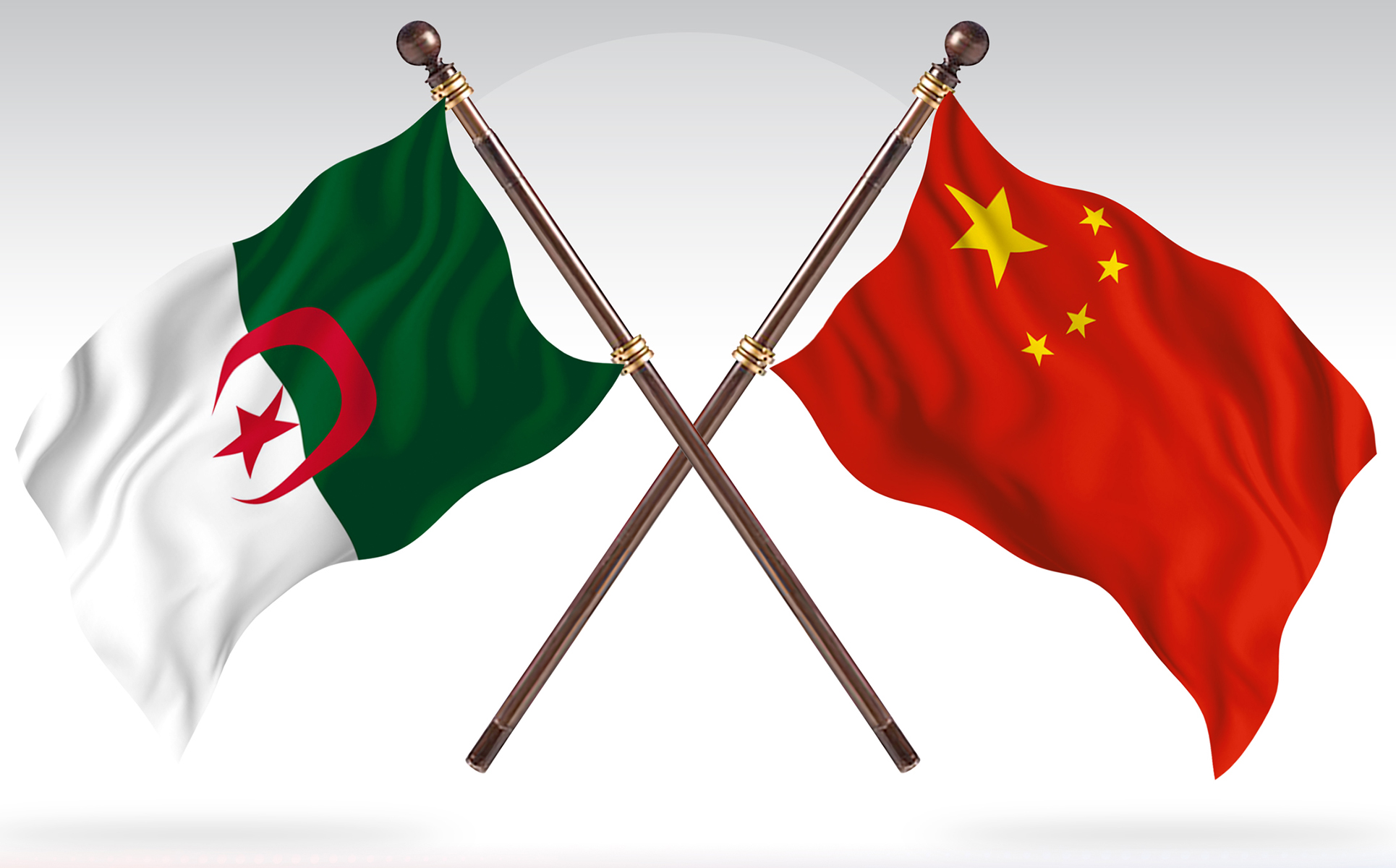 Download Иллюстрация "Algeria versus China Two Countries Flags - Illustration" / Algeria versus China Two Countries Flags - Illustration - Иллюстрация на тему графика national,patriotic,europe,asia,republic,map,flag,country,cartography,geography,nation,illustration,graphic,vector,state,world,isolated,symbol,border,icon