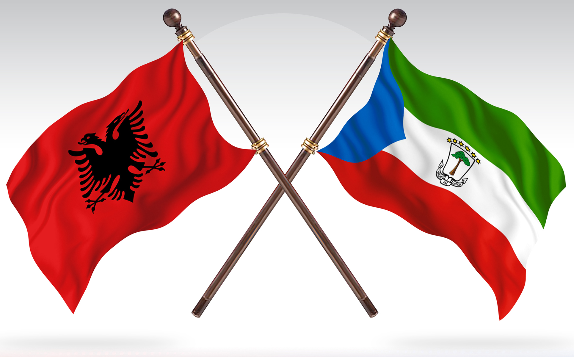 Download Иллюстрация "Albania versus Equatorial Guinea Two Countries Flags - Illustration" / Albania versus Equatorial Guinea Two Countries Flags - Illustration - Иллюстрация на тему графика national,patriotic,europe,asia,republic,map,flag,country,cartography,geography,nation,illustration,graphic,vector,state,world,isolated,symbol,border,icon