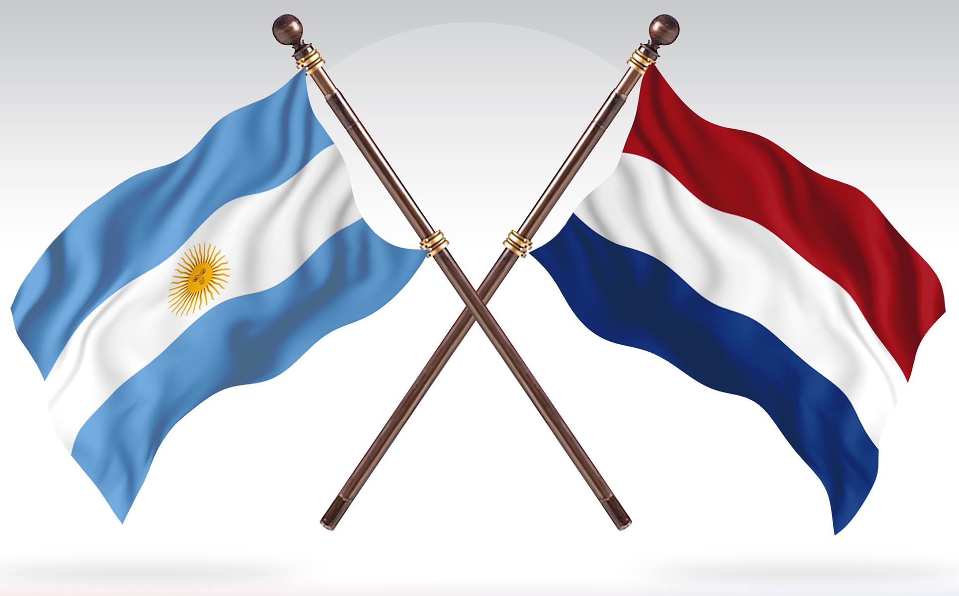 Download Иллюстрация "Argentina versus Netherlands Two Countries Flags - Illustration" / Argentina versus Netherlands Two Countries Flags - Illustration - Иллюстрация на тему графика national,patriotic,europe,asia,republic,map,flag,country,cartography,geography,nation,illustration,graphic,vector,state,world,isolated,symbol,border,icon