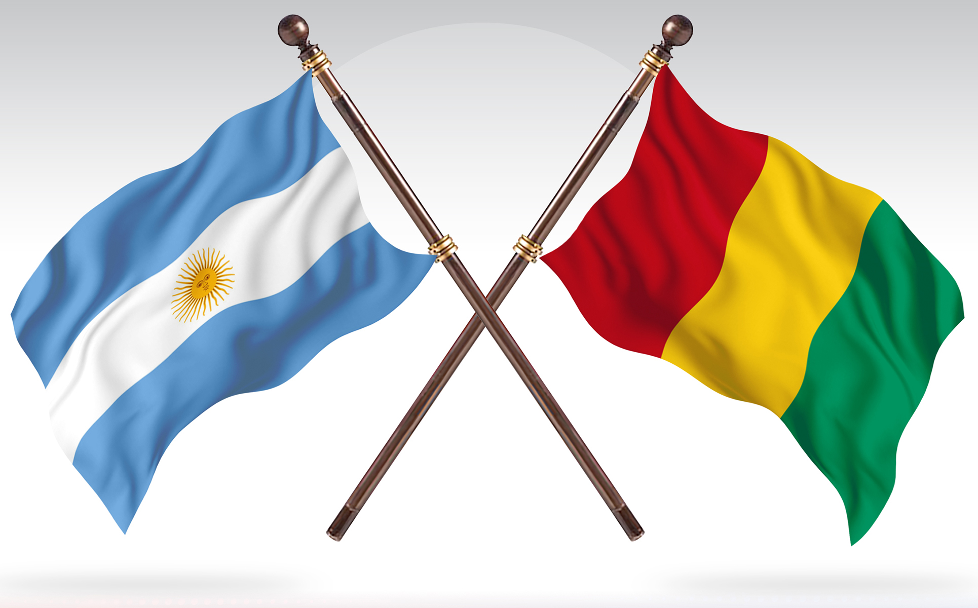 Download Иллюстрация "Argentina versus Guinea Two Countries Flags - Illustration" / Argentina versus Guinea Two Countries Flags - Illustration - Иллюстрация на тему графика national,patriotic,europe,asia,republic,map,flag,country,cartography,geography,nation,illustration,graphic,vector,state,world,isolated,symbol,border,icon