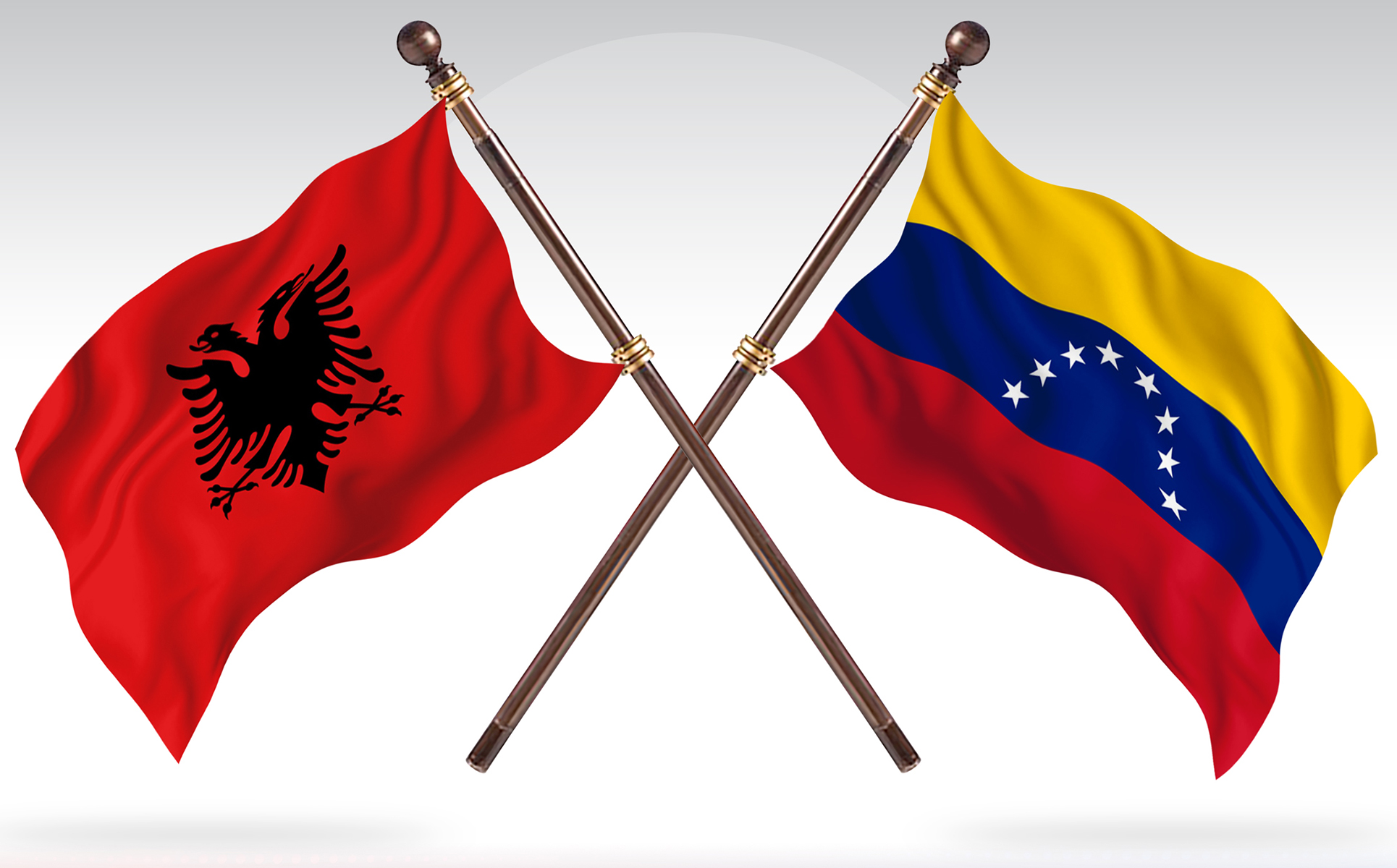 Download Иллюстрация "Albania versus Venezuela Two Countries Flags - Illustration" / Albania versus Venezuela Two Countries Flags - Illustration - Иллюстрация на тему графика national,patriotic,europe,asia,republic,map,flag,country,cartography,geography,nation,illustration,graphic,vector,state,world,isolated,symbol,border,icon
