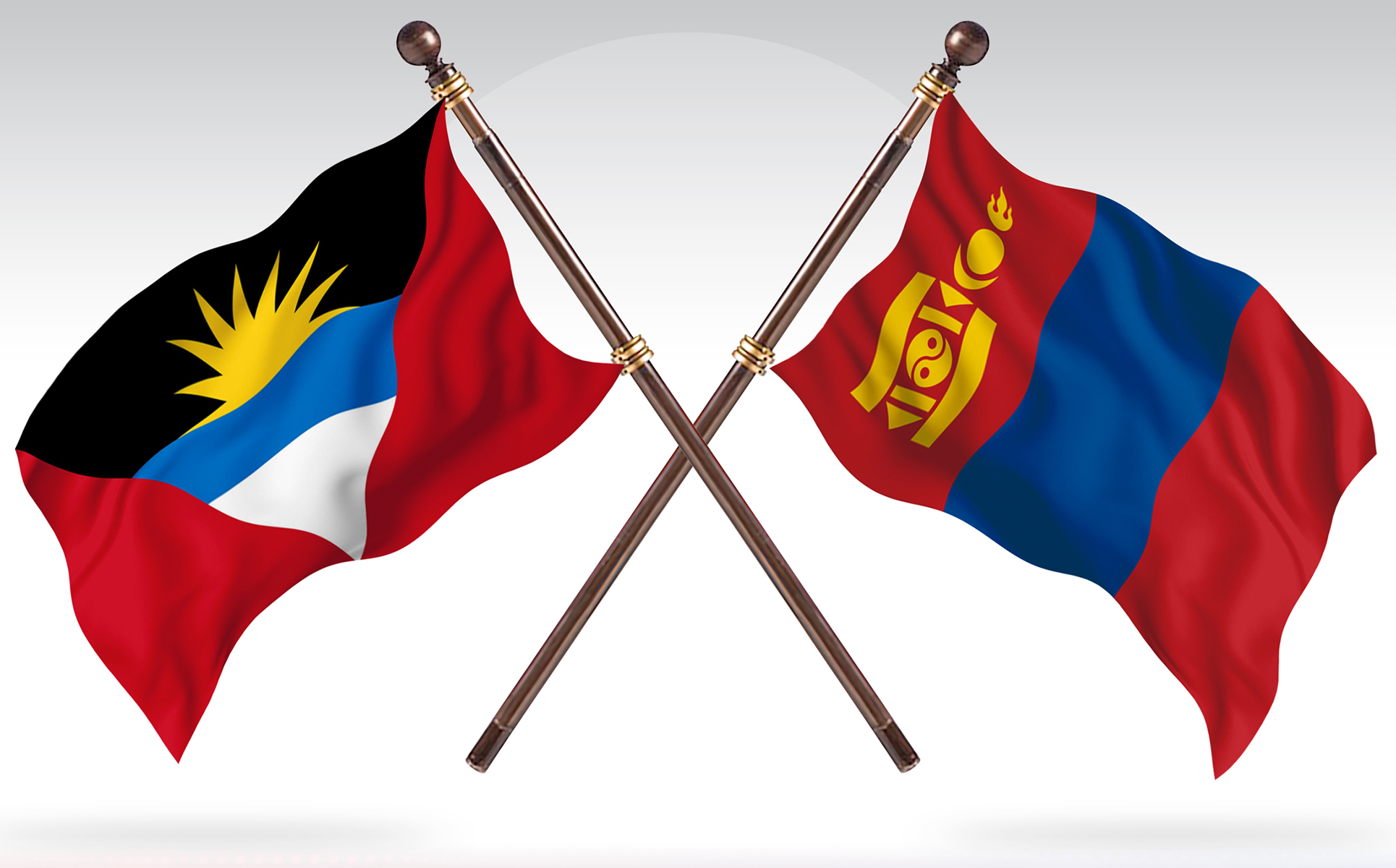 Download Иллюстрация "Antigua versus Mongolia Two Countries Flags - Illustration" / Antigua versus Mongolia Two Countries Flags - Illustration - Иллюстрация на тему графика national,patriotic,europe,asia,republic,map,flag,country,cartography,geography,nation,illustration,graphic,vector,state,world,isolated,symbol,border,icon