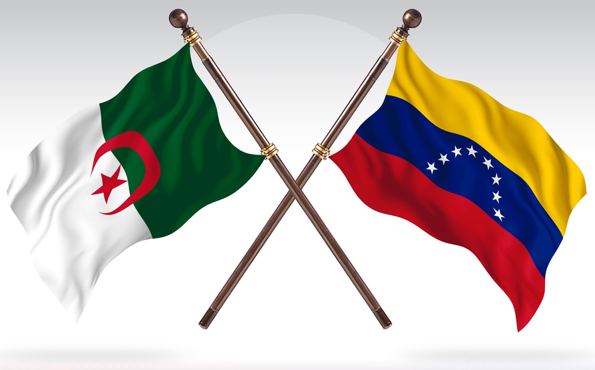 Download Иллюстрация "Algeria versus Venezuela Two Countries Flags - Illustration" / Algeria versus Venezuela Two Countries Flags - Illustration - Иллюстрация на тему графика national,patriotic,europe,asia,republic,map,flag,country,cartography,geography,nation,illustration,graphic,vector,state,world,isolated,symbol,border,icon