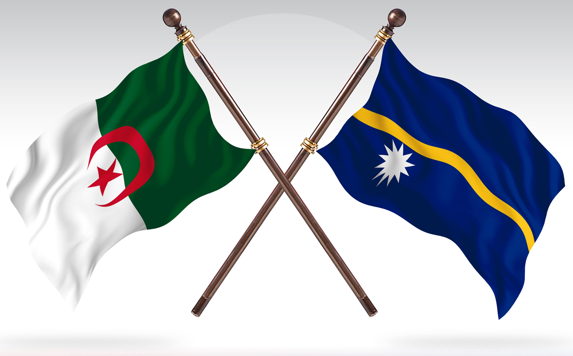 Download Иллюстрация "Algeria versus Nauru Two Countries Flags - Illustration" / Algeria versus Nauru Two Countries Flags - Illustration - Иллюстрация на тему графика national,patriotic,europe,asia,republic,map,flag,country,cartography,geography,nation,illustration,graphic,vector,state,world,isolated,symbol,border,icon