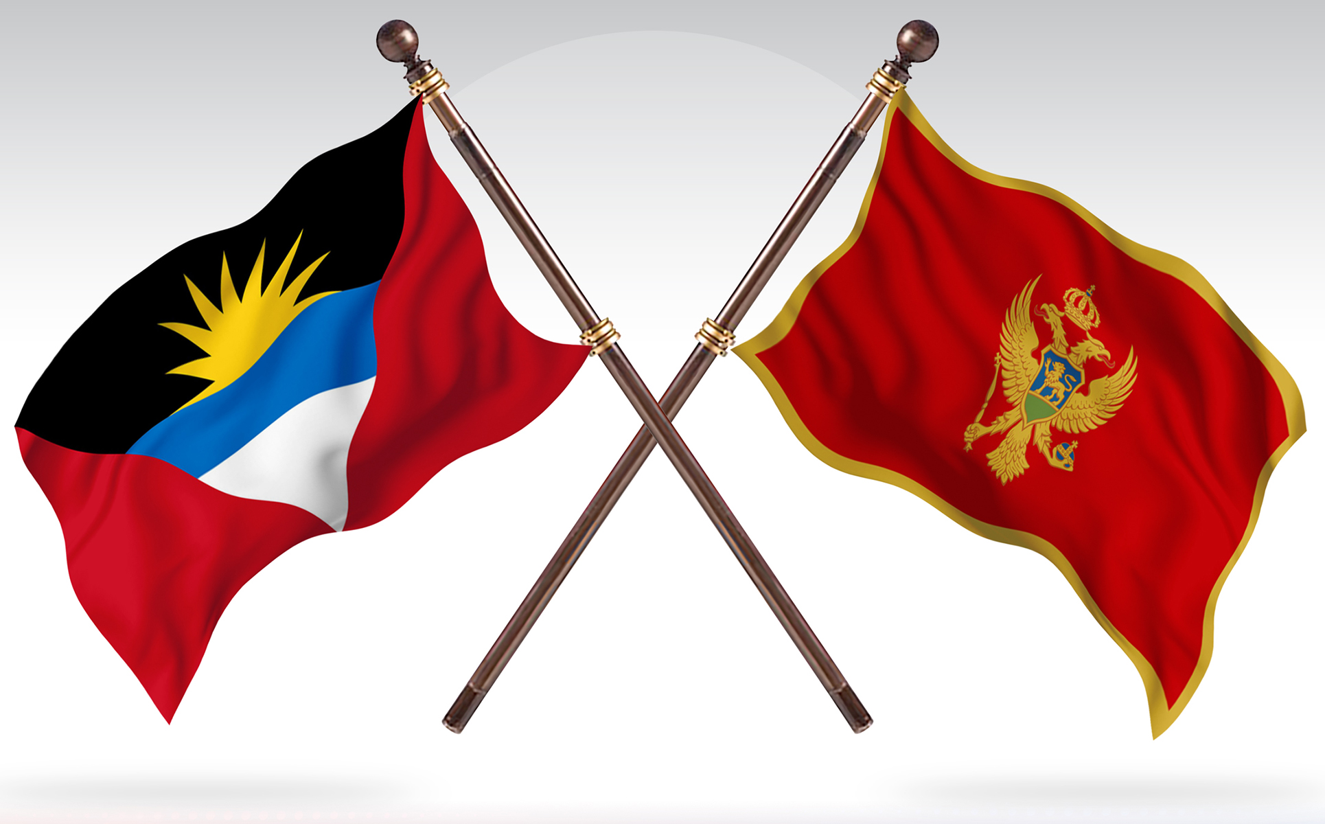 Download Иллюстрация "Antigua versus Montenegro Two Countries Flags - Illustration" / Antigua versus Montenegro Two Countries Flags - Illustration - Иллюстрация на тему графика national,patriotic,europe,asia,republic,map,flag,country,cartography,geography,nation,illustration,graphic,vector,state,world,isolated,symbol,border,icon
