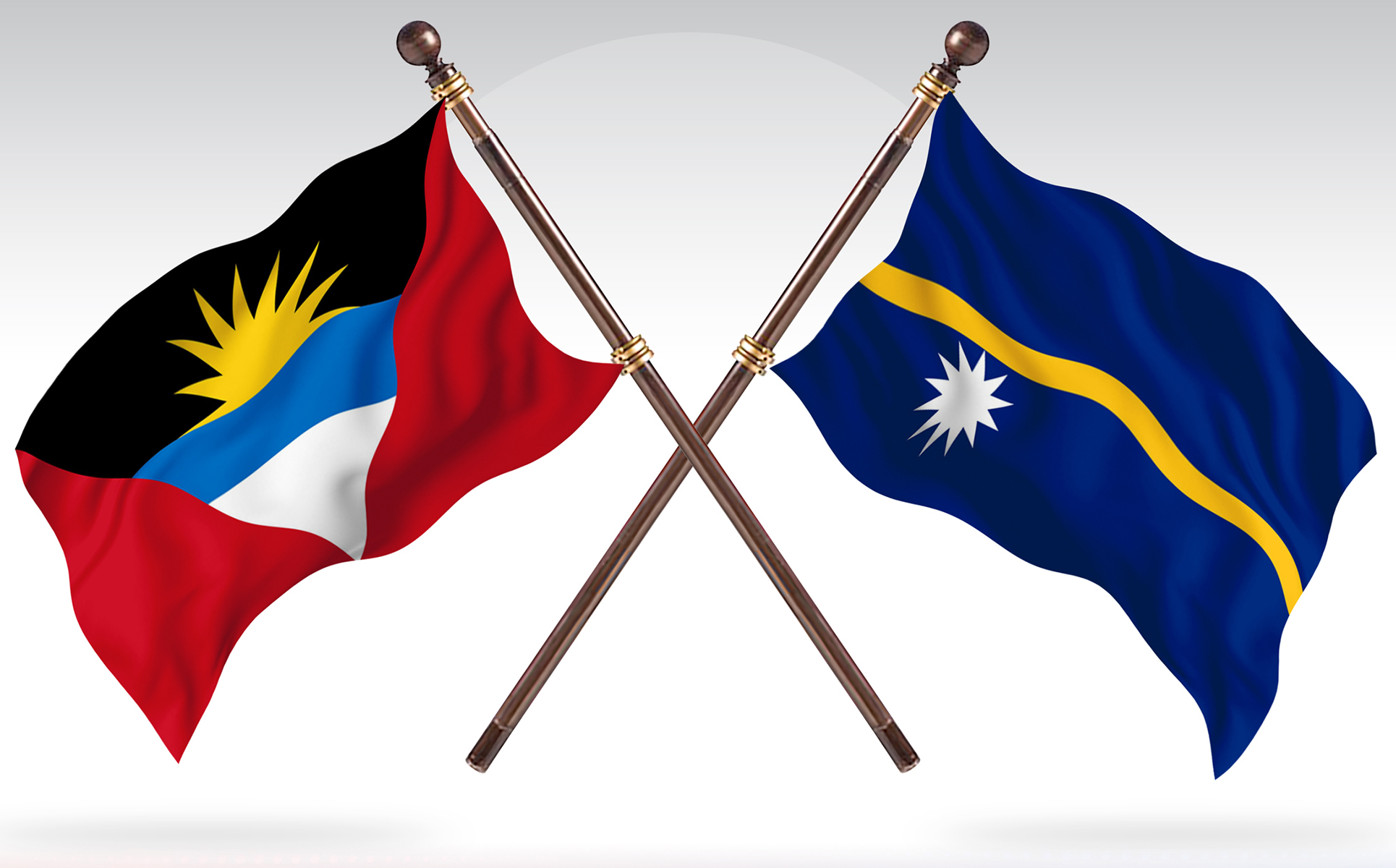 Download Иллюстрация "Antigua versus Nauru Two Countries Flags - Illustration" / Antigua versus Nauru Two Countries Flags - Illustration - Иллюстрация на тему графика national,patriotic,europe,asia,republic,map,flag,country,cartography,geography,nation,illustration,graphic,vector,state,world,isolated,symbol,border,icon