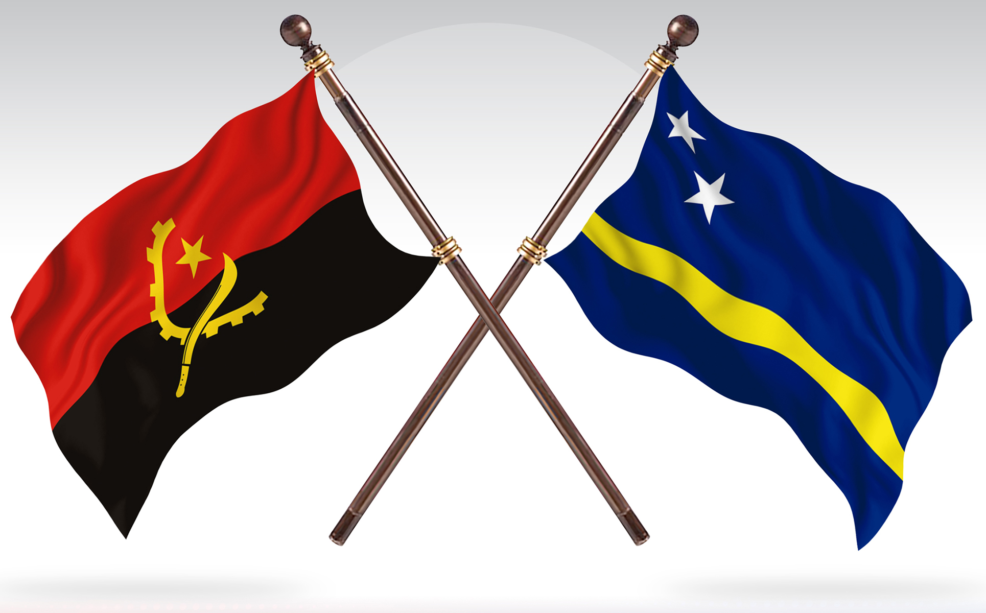 Download Иллюстрация "Angola versus Curacao Two Countries Flags - Illustration" / Angola versus Curacao Two Countries Flags - Illustration - Иллюстрация на тему графика national,patriotic,europe,asia,republic,map,flag,country,cartography,geography,nation,illustration,graphic,vector,state,world,isolated,symbol,border,icon