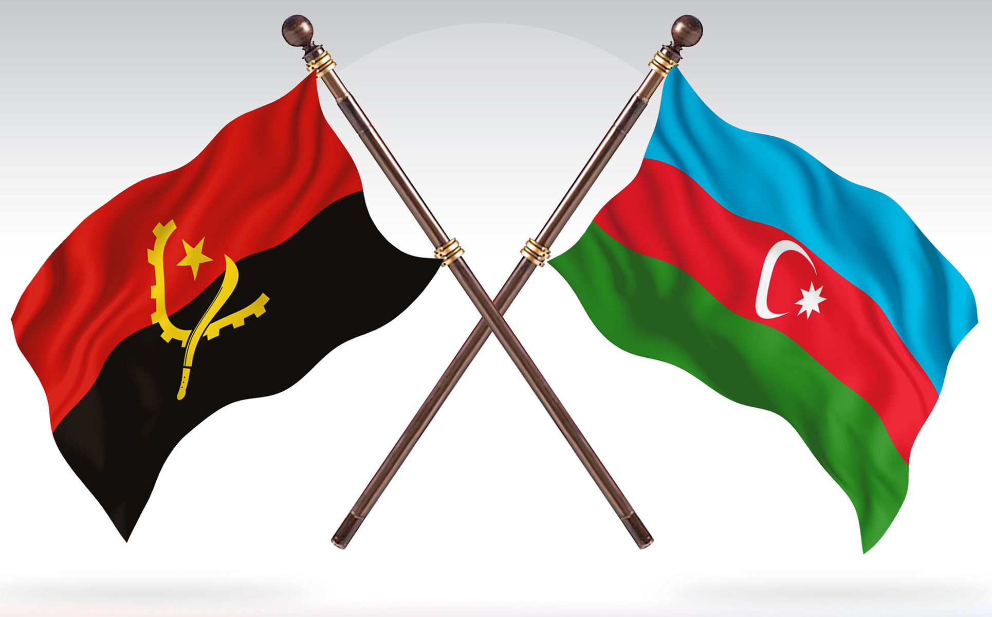 Download Иллюстрация "Angola versus Azerbaijan Two Countries Flags - Illustration" / Angola versus Azerbaijan Two Countries Flags - Illustration - Иллюстрация на тему графика national,patriotic,europe,asia,republic,map,flag,country,cartography,geography,nation,illustration,graphic,vector,state,world,isolated,symbol,border,icon