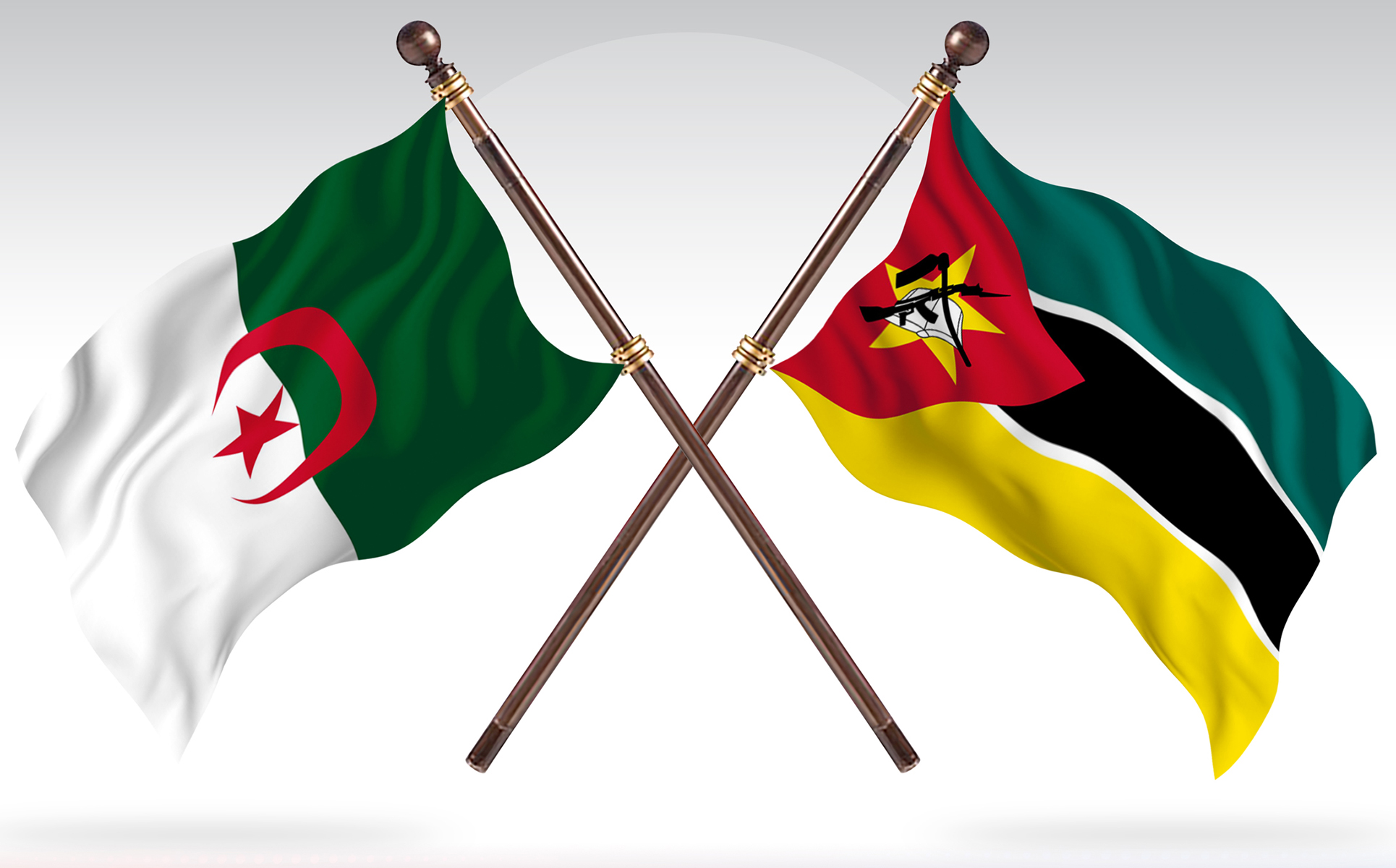 Download Иллюстрация "Algeria versus Mozambique Two Countries Flags - Illustration" / Algeria versus Mozambique Two Countries Flags - Illustration - Иллюстрация на тему графика national,patriotic,europe,asia,republic,map,flag,country,cartography,geography,nation,illustration,graphic,vector,state,world,isolated,symbol,border,icon