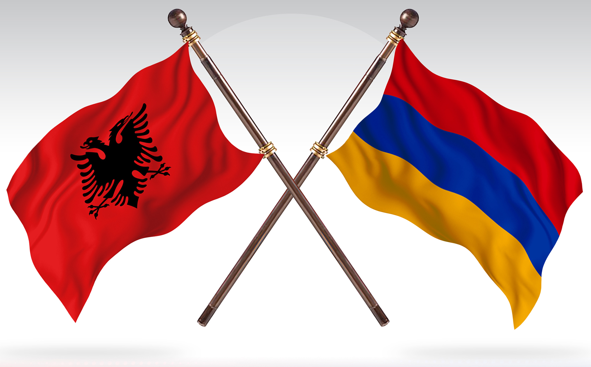 Download Иллюстрация "Albania versus Armenia Two Countries Flags - Illustration" / Albania versus Armenia Two Countries Flags - Illustration - Иллюстрация на тему графика national,patriotic,europe,asia,republic,map,flag,country,cartography,geography,nation,illustration,graphic,vector,state,world,isolated,symbol,border,icon