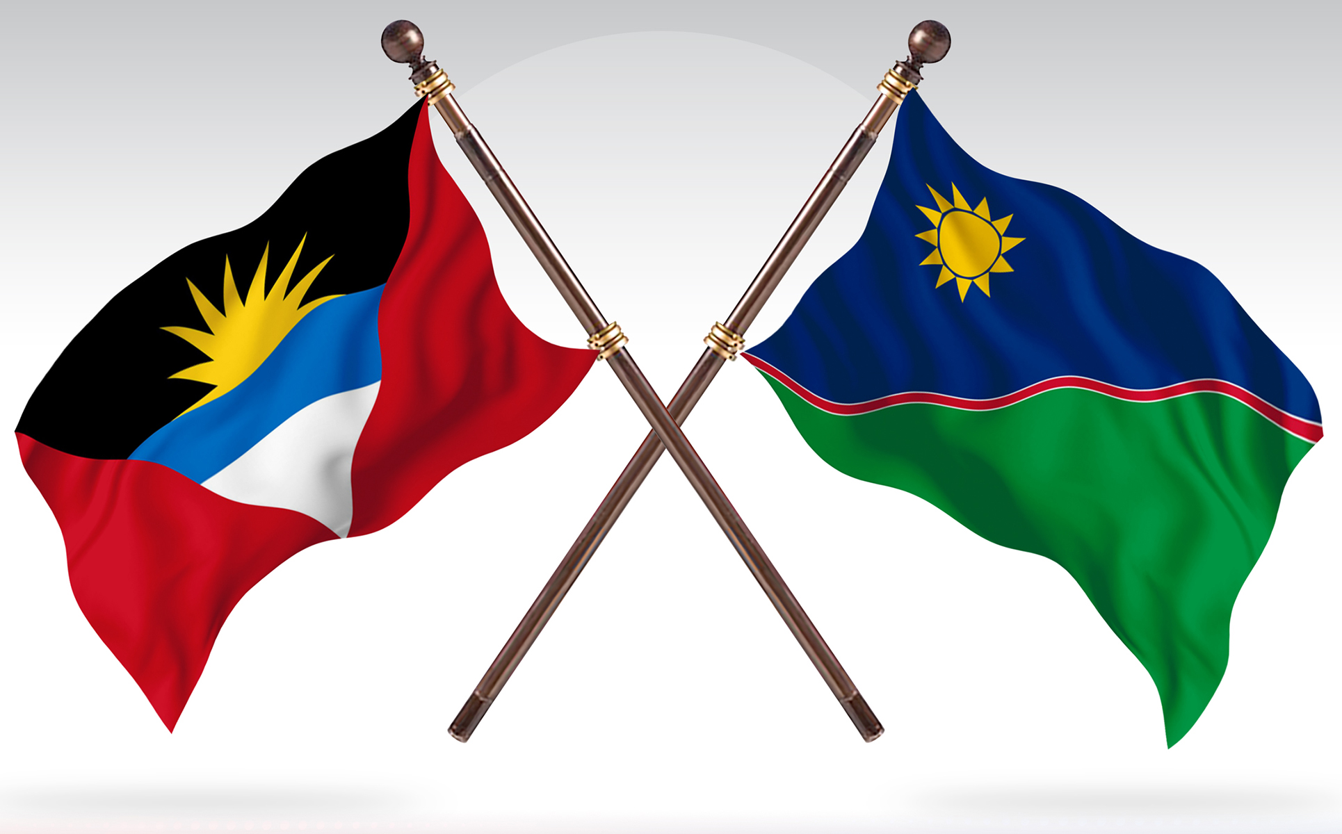 Download Иллюстрация "Antigua versus Namibia Two Countries Flags - Illustration" / Antigua versus Namibia Two Countries Flags - Illustration - Иллюстрация на тему графика national,patriotic,europe,asia,republic,map,flag,country,cartography,geography,nation,illustration,graphic,vector,state,world,isolated,symbol,border,icon