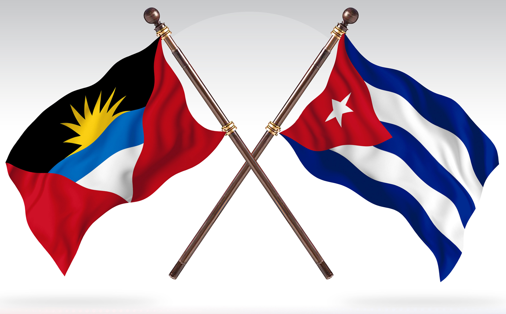 Download Иллюстрация "Antigua versus Cuba Two Countries Flags - Illustration" / Antigua versus Cuba Two Countries Flags - Illustration - Иллюстрация на тему графика national,patriotic,europe,asia,republic,map,flag,country,cartography,geography,nation,illustration,graphic,vector,state,world,isolated,symbol,border,icon