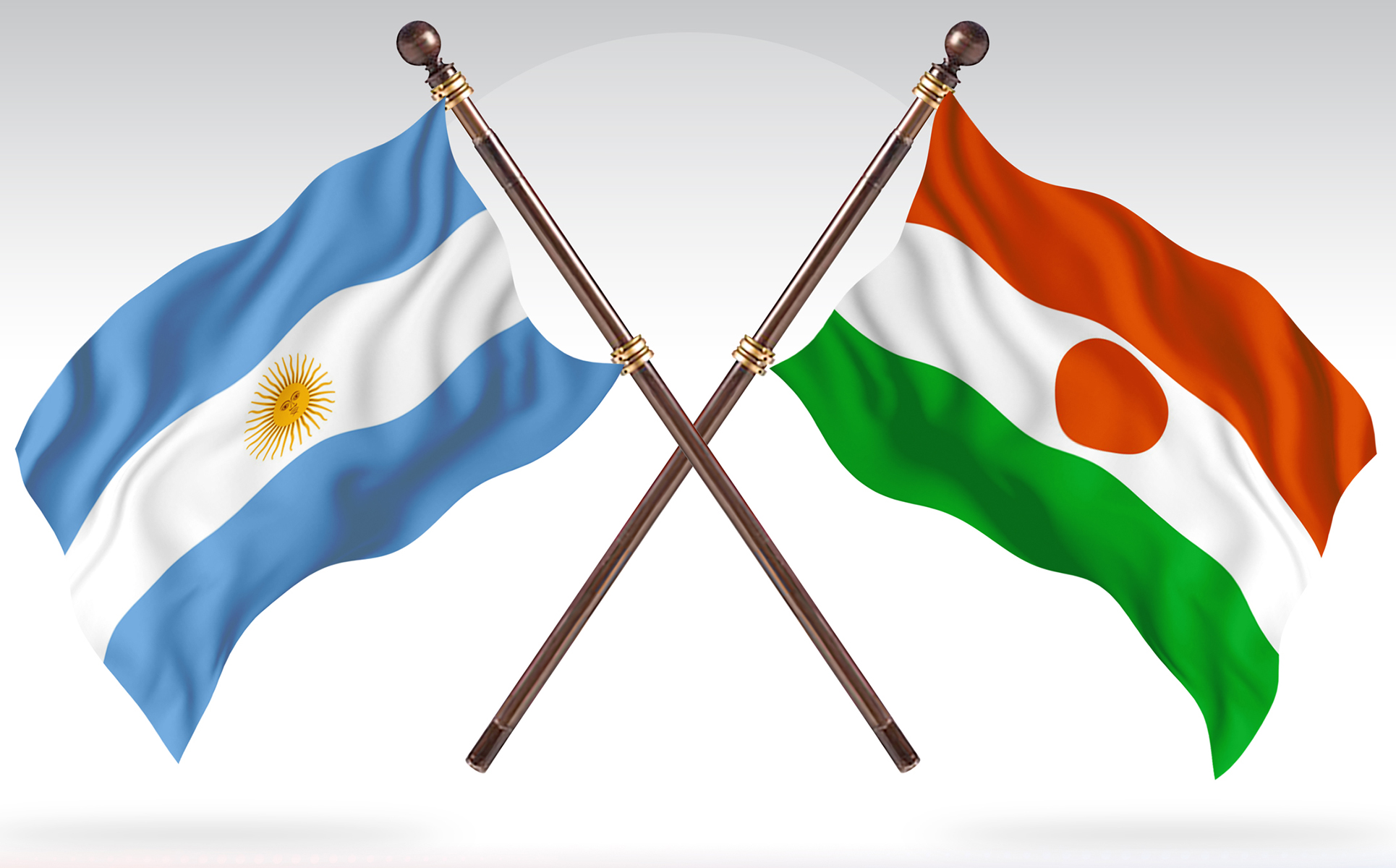 Download Иллюстрация "Argentina versus Niger Two Countries Flags - Illustration" / Argentina versus Niger Two Countries Flags - Illustration - Иллюстрация на тему графика national,patriotic,europe,asia,republic,map,flag,country,cartography,geography,nation,illustration,graphic,vector,state,world,isolated,symbol,border,icon