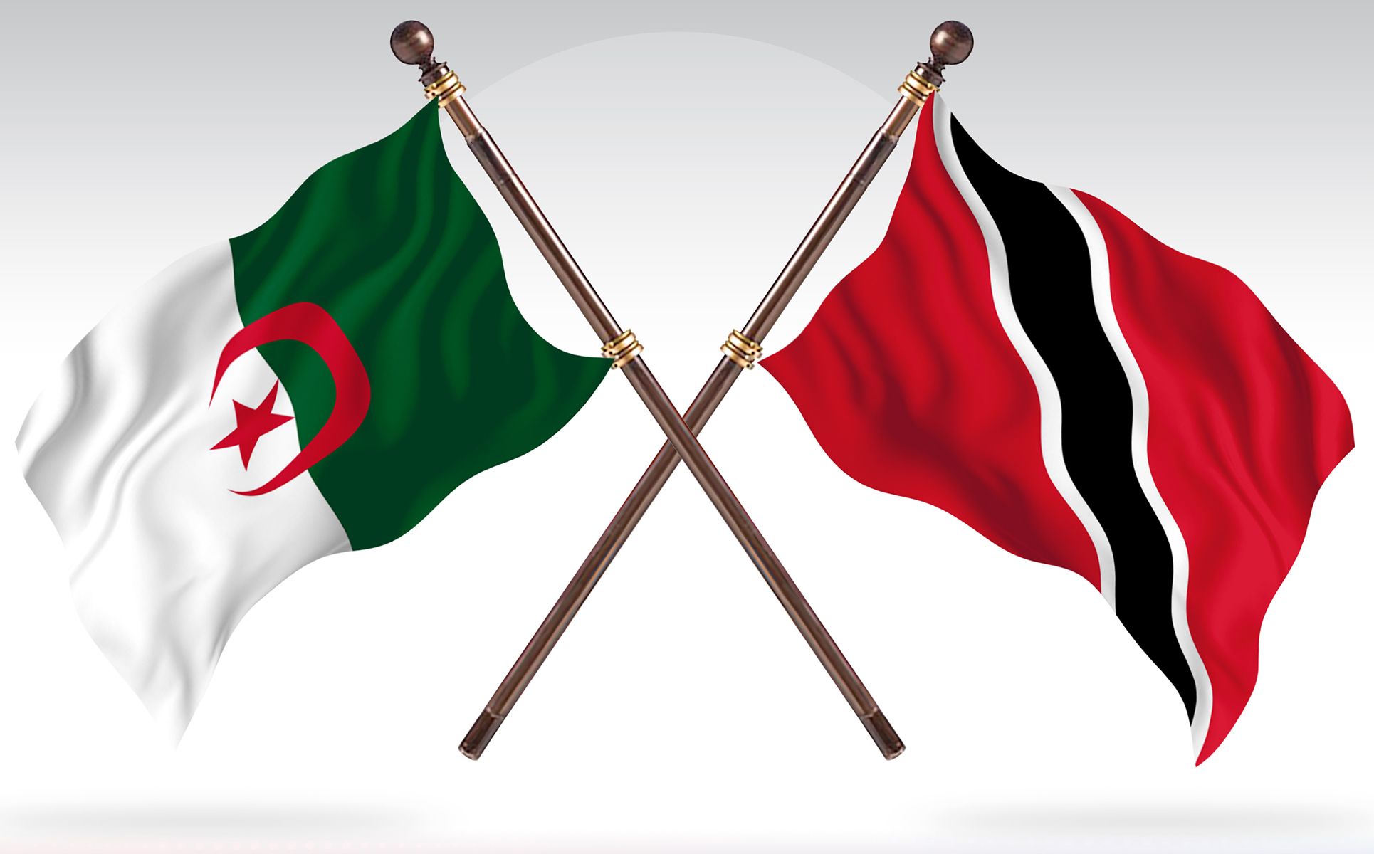 Download Иллюстрация "Algeria versus Trinidad and Tobago Two Countries Flags - Illustration" / Algeria versus Trinidad and Tobago Two Countries Flags - Illustration - Иллюстрация на тему графика national,patriotic,europe,asia,republic,map,flag,country,cartography,geography,nation,illustration,graphic,vector,state,world,isolated,symbol,border,icon