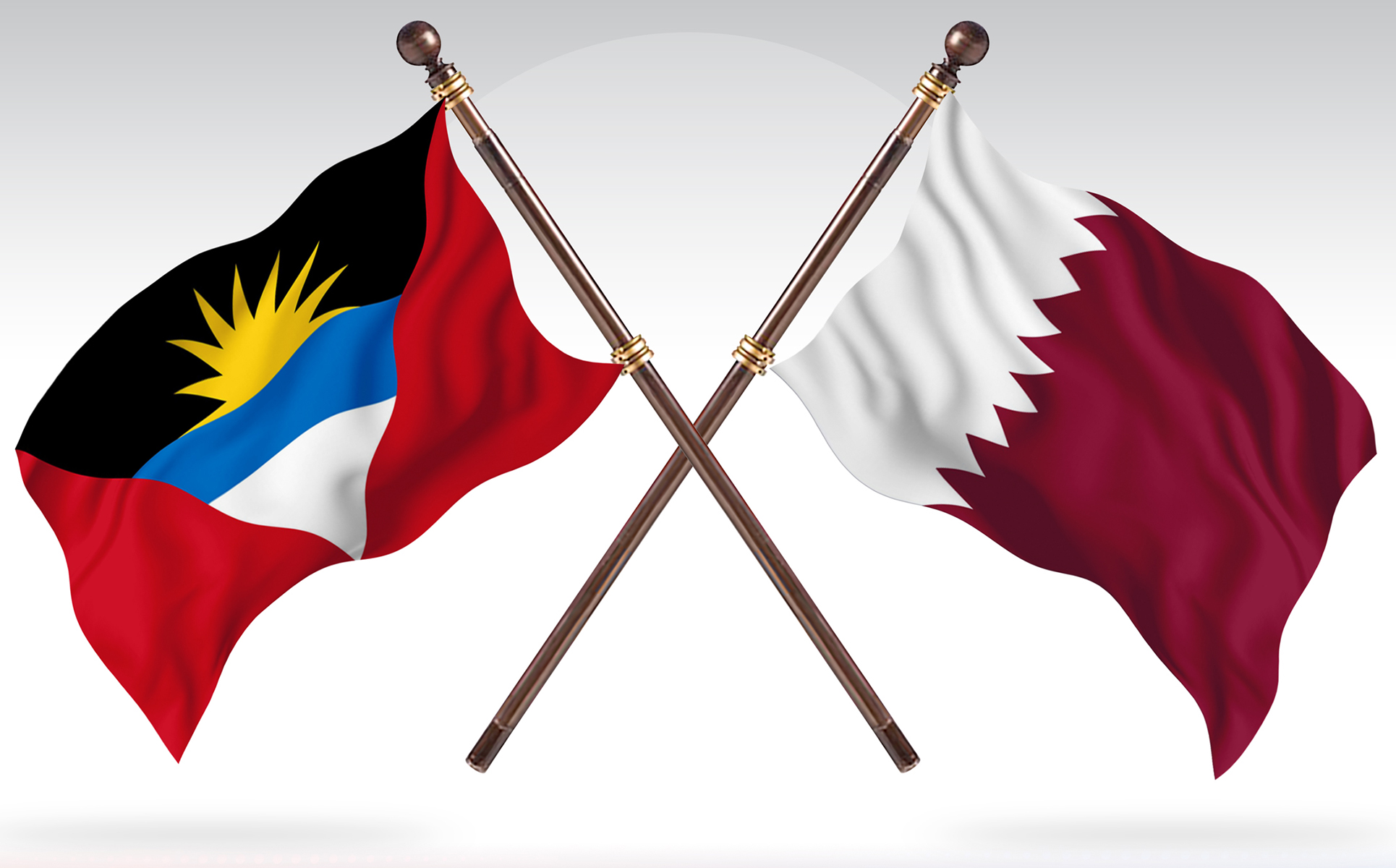 Download Иллюстрация "Antigua versus Qatar Two Countries Flags - Illustration" / Antigua versus Qatar Two Countries Flags - Illustration - Иллюстрация на тему графика national,patriotic,europe,asia,republic,map,flag,country,cartography,geography,nation,illustration,graphic,vector,state,world,isolated,symbol,border,icon