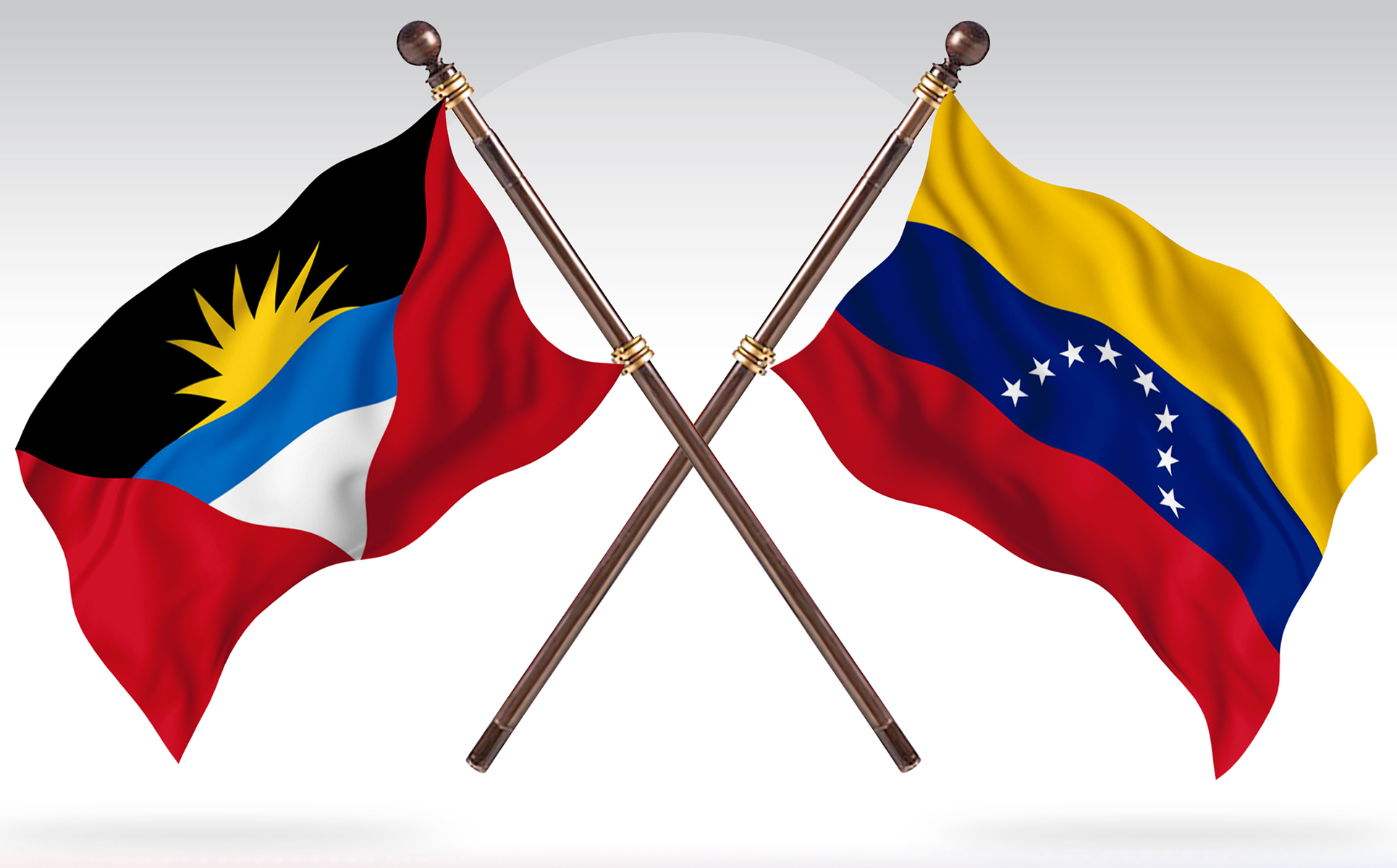 Download Иллюстрация "Antigua versus Venezuela Two Countries Flags - Illustration" / Antigua versus Venezuela Two Countries Flags - Illustration - Иллюстрация на тему графика national,patriotic,europe,asia,republic,map,flag,country,cartography,geography,nation,illustration,graphic,vector,state,world,isolated,symbol,border,icon