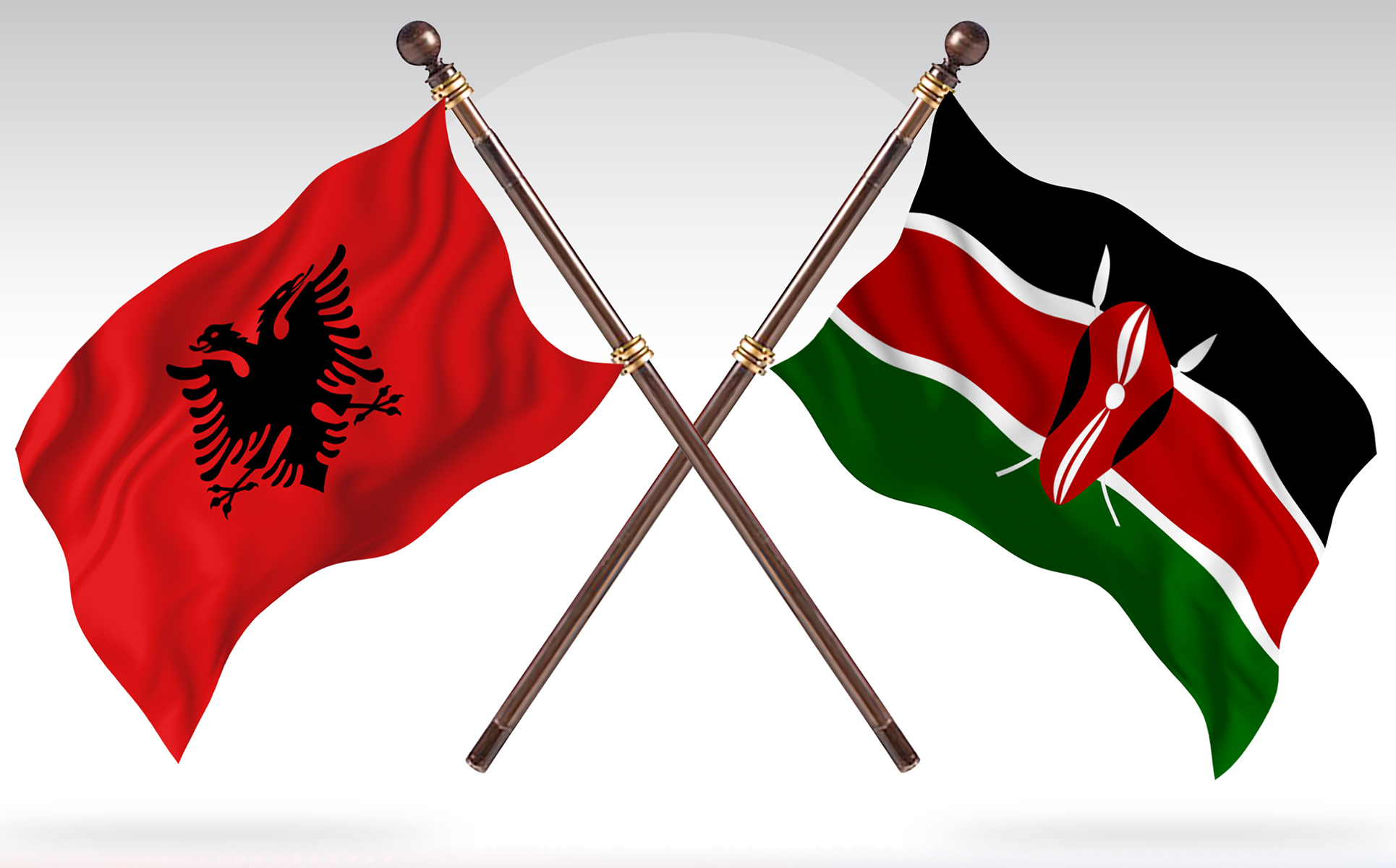 Download Иллюстрация "Albania versus Kenya Two Countries Flags - Illustration" / Albania versus Kenya Two Countries Flags - Illustration - Иллюстрация на тему графика national,patriotic,europe,asia,republic,map,flag,country,cartography,geography,nation,illustration,graphic,vector,state,world,isolated,symbol,border,icon