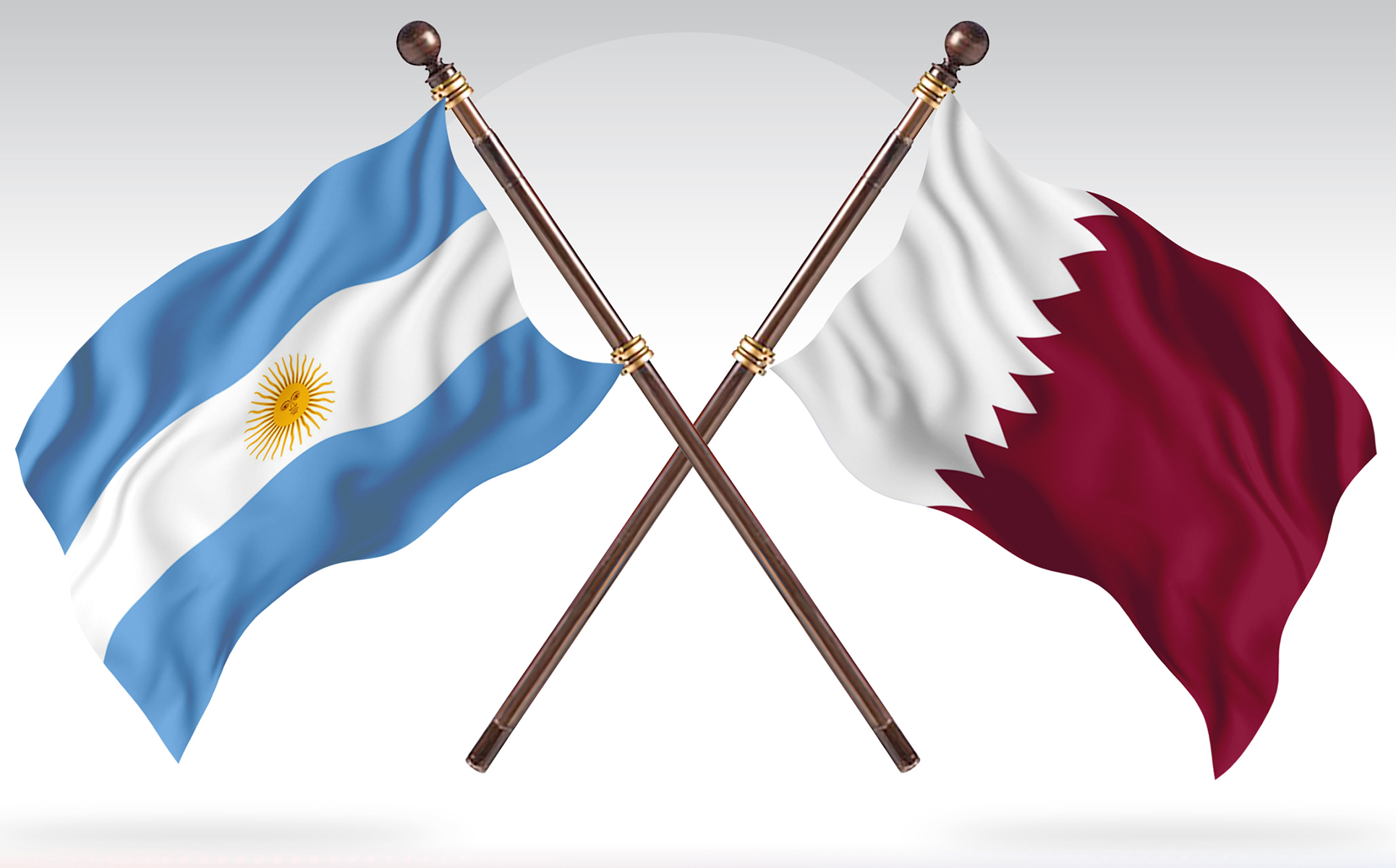 Download Иллюстрация "Argentina versus Qatar Two Countries Flags - Illustration" / Argentina versus Qatar Two Countries Flags - Illustration - Иллюстрация на тему графика national,patriotic,europe,asia,republic,map,flag,country,cartography,geography,nation,illustration,graphic,vector,state,world,isolated,symbol,border,icon