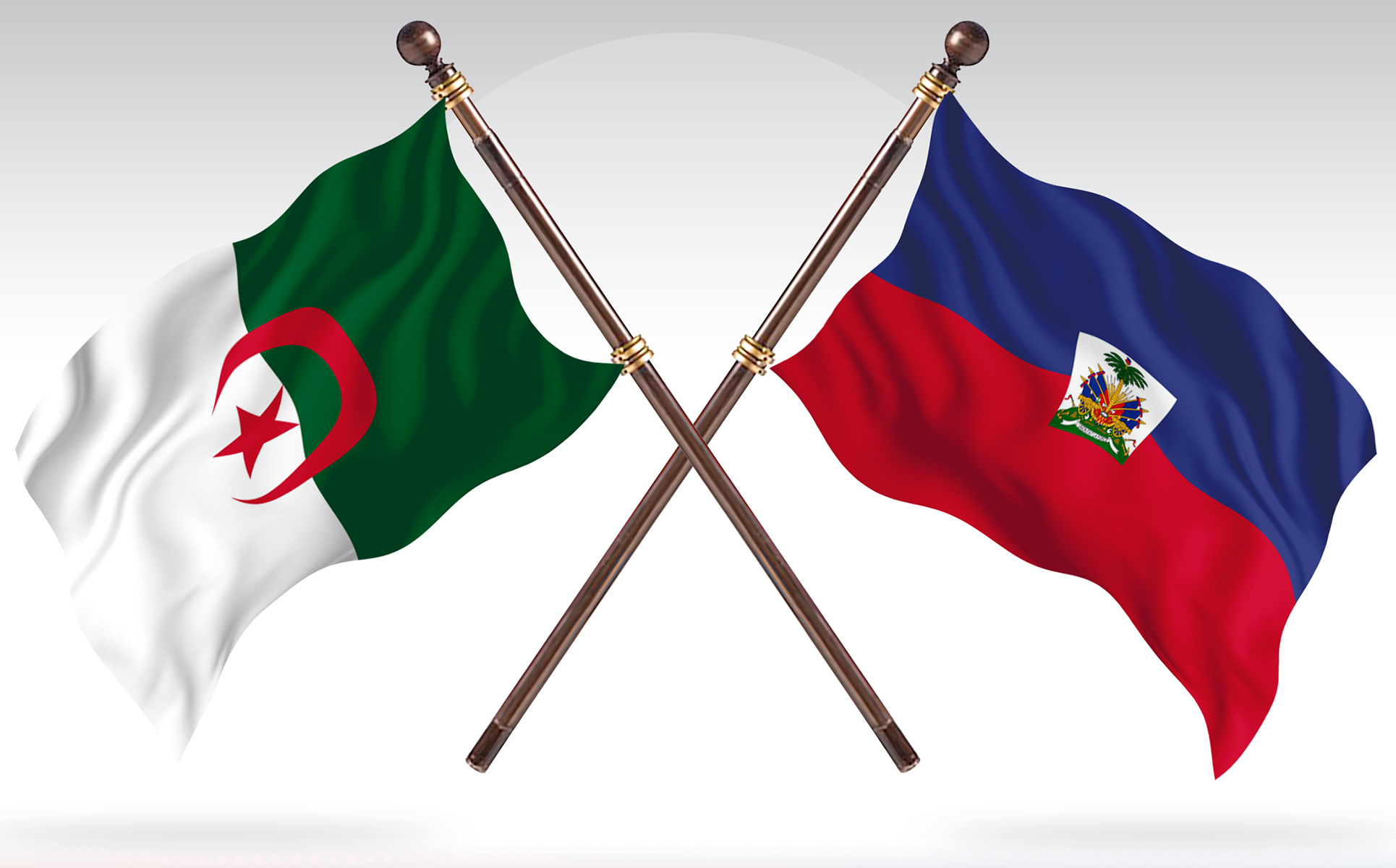 Download Иллюстрация "Algeria versus Haiti Two Countries Flags - Illustration" / Algeria versus Haiti Two Countries Flags - Illustration - Иллюстрация на тему графика national,patriotic,europe,asia,republic,map,flag,country,cartography,geography,nation,illustration,graphic,vector,state,world,isolated,symbol,border,icon