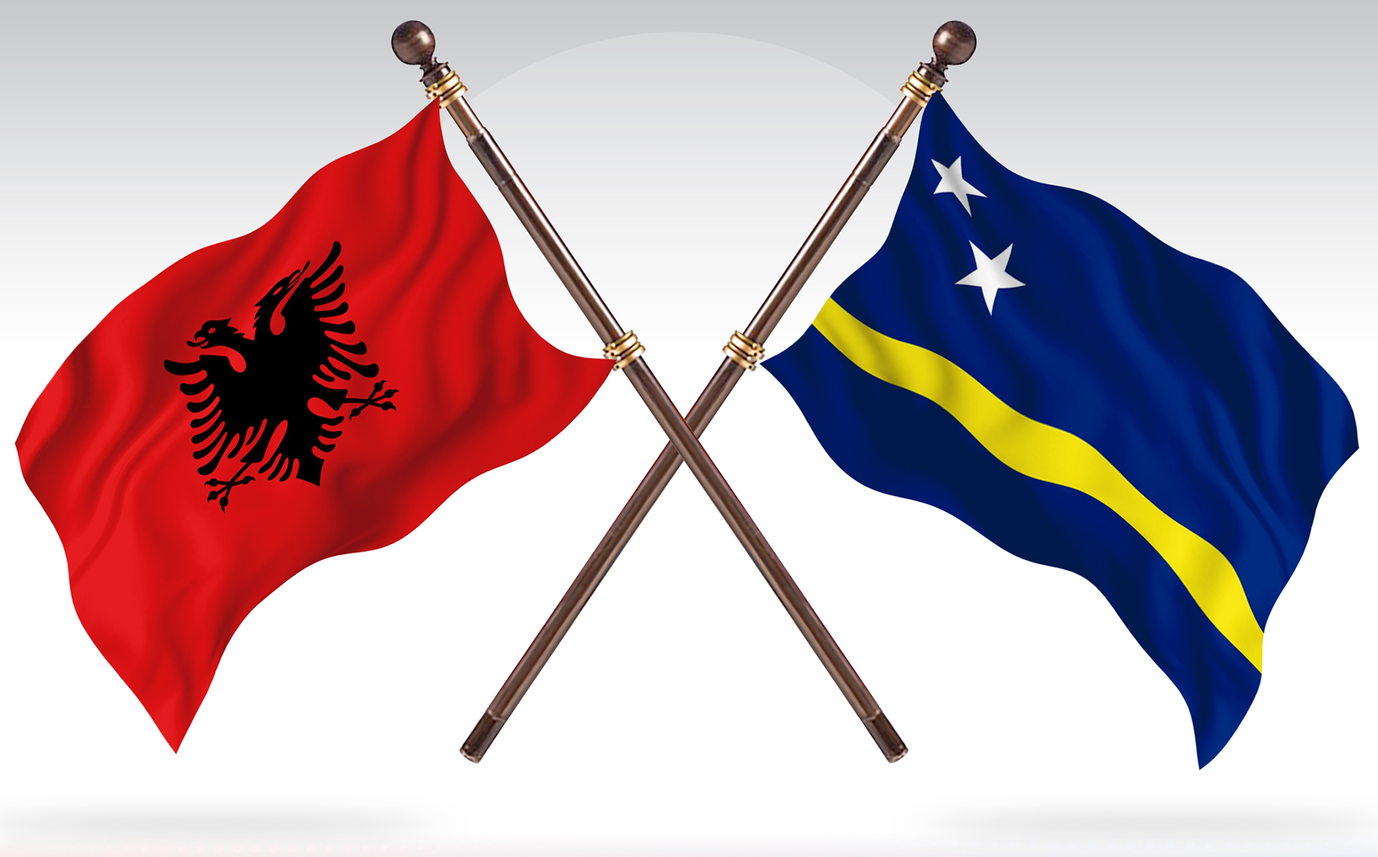 Download Иллюстрация "Albania versus Curacao Two Countries Flags - Illustration" / Albania versus Curacao Two Countries Flags - Illustration - Иллюстрация на тему графика national,patriotic,europe,asia,republic,map,flag,country,cartography,geography,nation,illustration,graphic,vector,state,world,isolated,symbol,border,icon