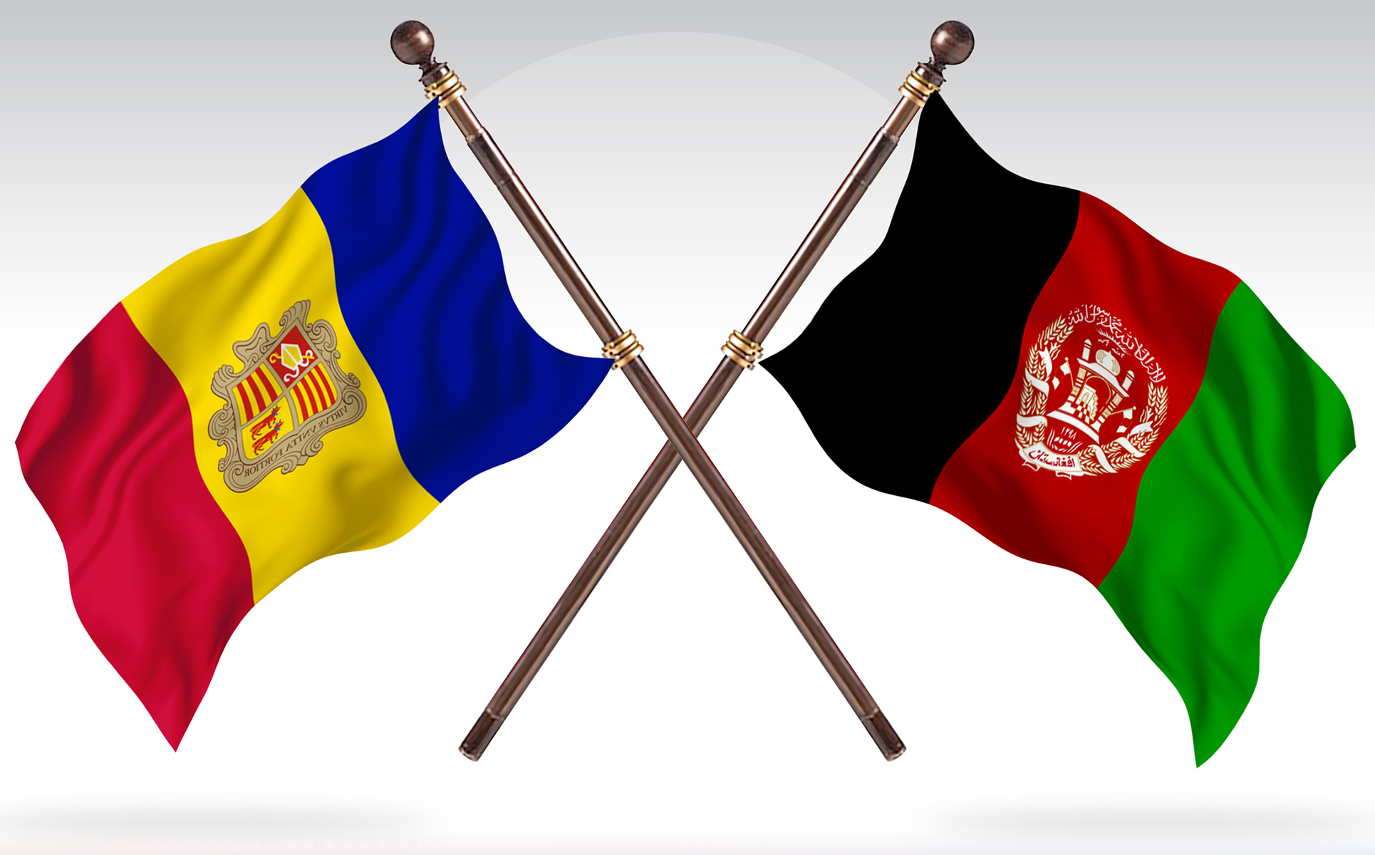Download Иллюстрация "Andorra versus Afghanistan Two Countries Flags - Illustration" / Andorra versus Afghanistan Two Countries Flags - Illustration - Иллюстрация на тему графика national,patriotic,europe,asia,republic,map,flag,country,cartography,geography,nation,illustration,graphic,vector,state,world,isolated,symbol,border,icon