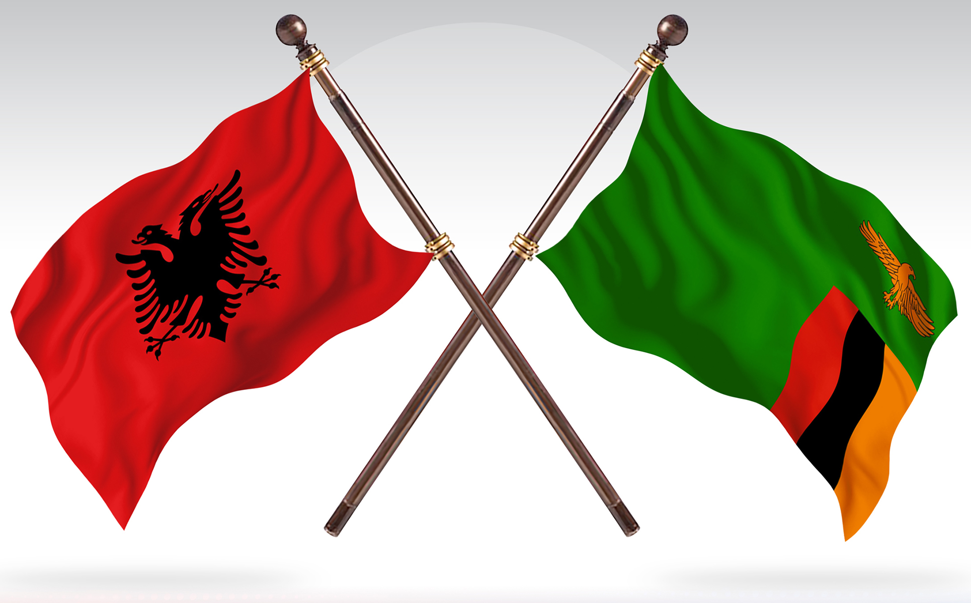 Download Иллюстрация "Albania versus Zambia Two Countries Flags - Illustration" / Albania versus Zambia Two Countries Flags - Illustration - Иллюстрация на тему графика national,patriotic,europe,asia,republic,map,flag,country,cartography,geography,nation,illustration,graphic,vector,state,world,isolated,symbol,border,icon