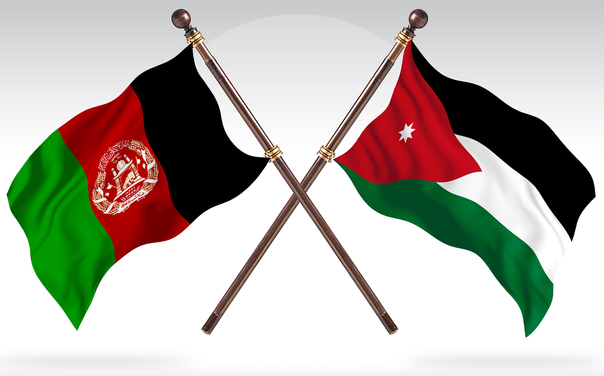Download Иллюстрация "Afghanistan versus Jordan Two Countries Flags - Illustration" / Afghanistan versus Jordan Two Countries Flags - Illustration - Иллюстрация на тему графика national,patriotic,europe,asia,republic,map,flag,country,cartography,geography,nation,illustration,graphic,vector,state,world,isolated,symbol,border,icon