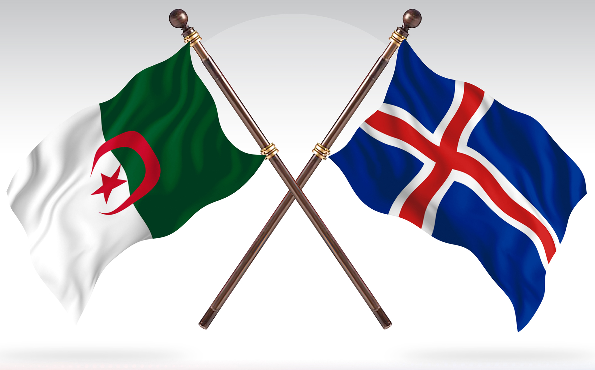 Download Иллюстрация "Algeria versus Iceland Two Countries Flags - Illustration" / Algeria versus Iceland Two Countries Flags - Illustration - Иллюстрация на тему графика national,patriotic,europe,asia,republic,map,flag,country,cartography,geography,nation,illustration,graphic,vector,state,world,isolated,symbol,border,icon