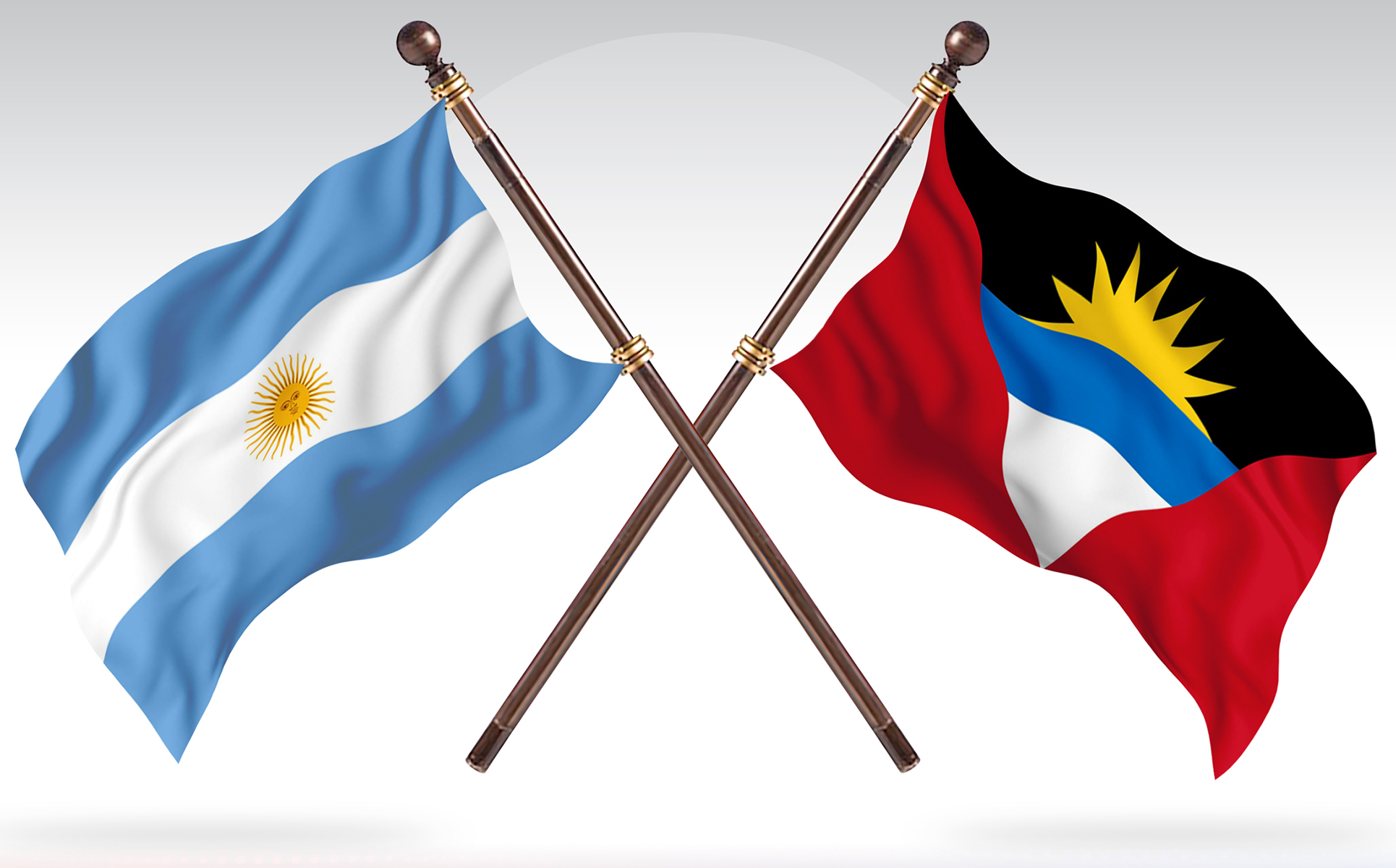 Download Иллюстрация "Argentina versus Antigua Two Countries Flags - Illustration" / Argentina versus Antigua Two Countries Flags - Illustration - Иллюстрация на тему графика national,patriotic,europe,asia,republic,map,flag,country,cartography,geography,nation,illustration,graphic,vector,state,world,isolated,symbol,border,icon