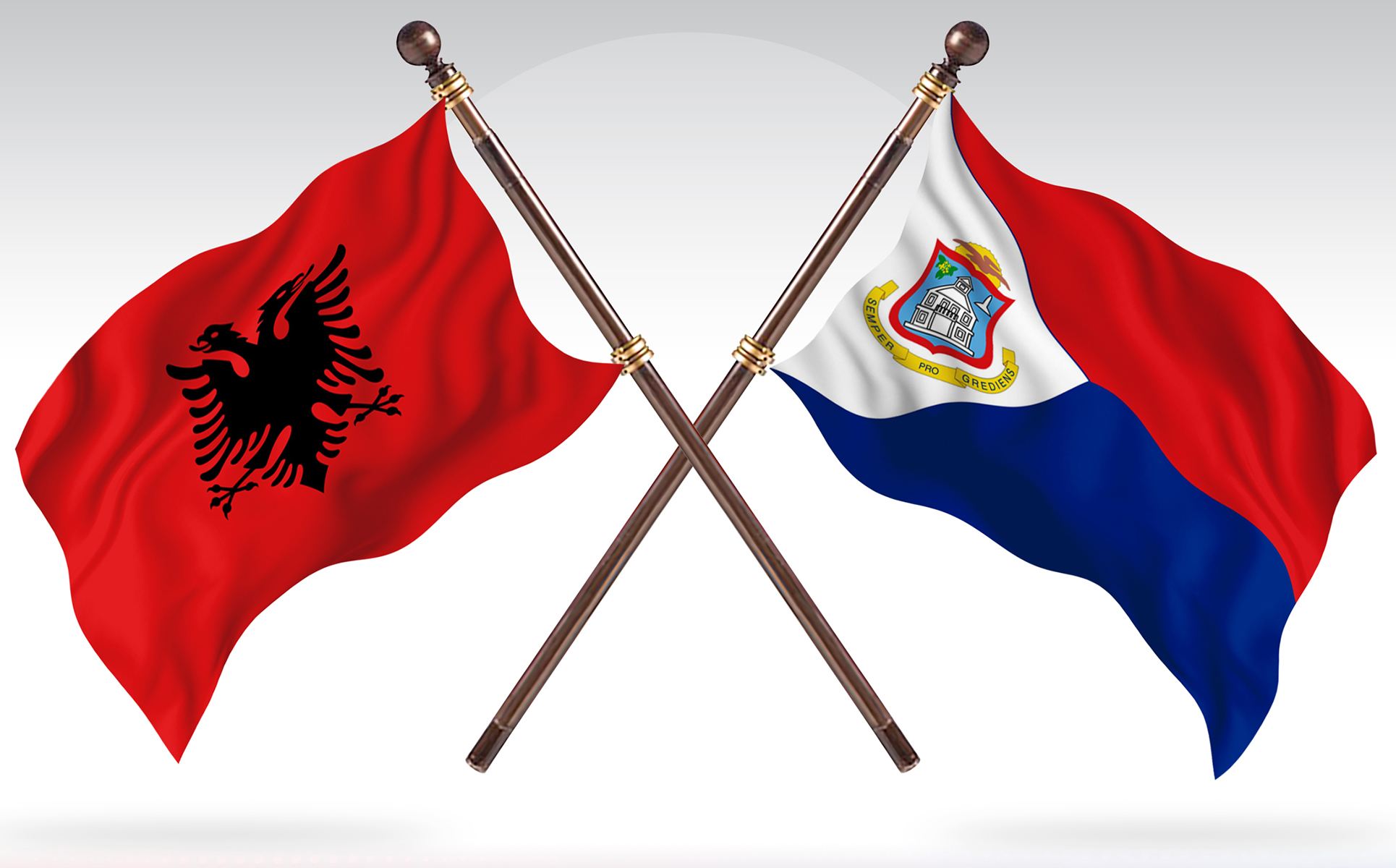 Download Иллюстрация "Albania versus Sint Maarten Two Countries Flags - Illustration" / Albania versus Sint Maarten Two Countries Flags - Illustration - Иллюстрация на тему графика national,patriotic,europe,asia,republic,map,flag,country,cartography,geography,nation,illustration,graphic,vector,state,world,isolated,symbol,border,icon