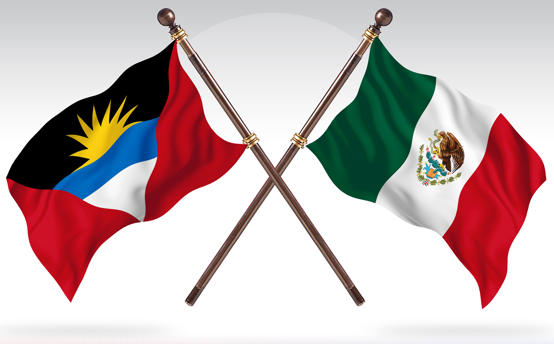 Download Иллюстрация "Antigua versus Mexico Two Countries Flags - Illustration" / Antigua versus Mexico Two Countries Flags - Illustration - Иллюстрация на тему графика national,patriotic,europe,asia,republic,map,flag,country,cartography,geography,nation,illustration,graphic,vector,state,world,isolated,symbol,border,icon