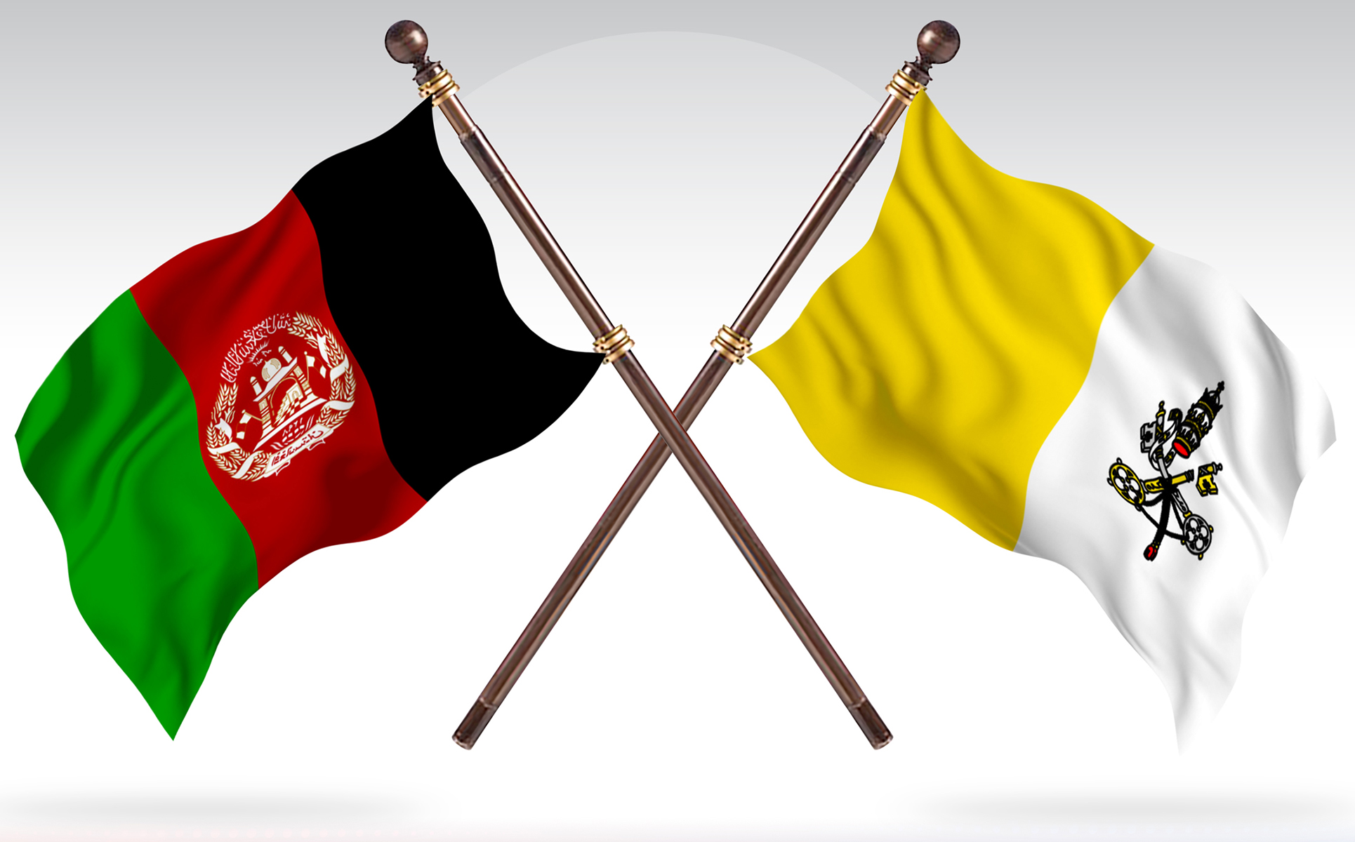 Download Иллюстрация "Afghanistan vs Holy See Two Countries Flags Background Design - Illustration" / Afghanistan vs Holy See Two Countries Flags Background Design - Illustration - Иллюстрация на тему графика national,patriotic,europe,asia,republic,map,flag,country,cartography,geography,nation,illustration,graphic,vector,state,world,isolated,symbol,border,icon