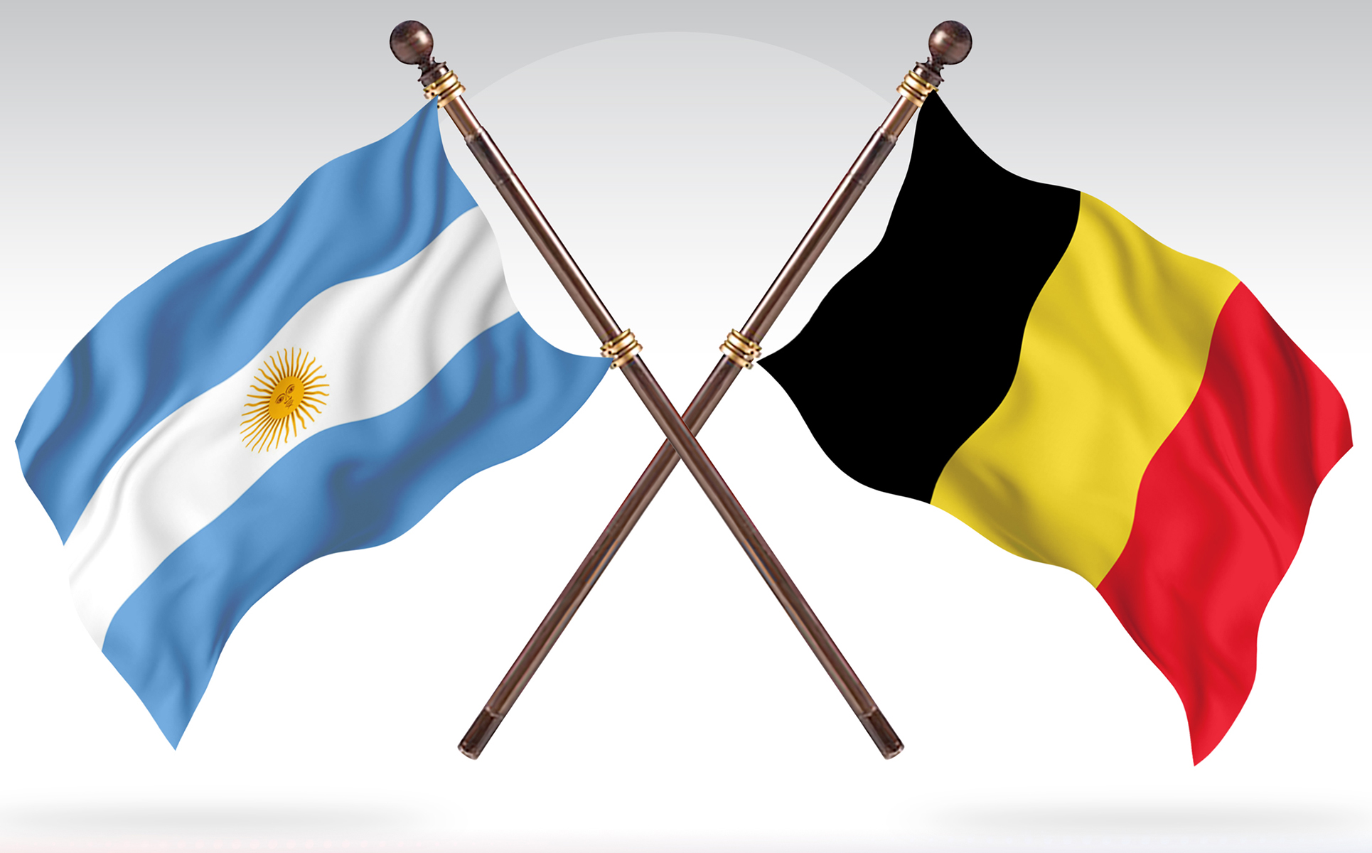 Download Иллюстрация "Argentina versus Belgium Two Countries Flags - Illustration" / Argentina versus Belgium Two Countries Flags - Illustration - Иллюстрация на тему графика national,patriotic,europe,asia,republic,map,flag,country,cartography,geography,nation,illustration,graphic,vector,state,world,isolated,symbol,border,icon