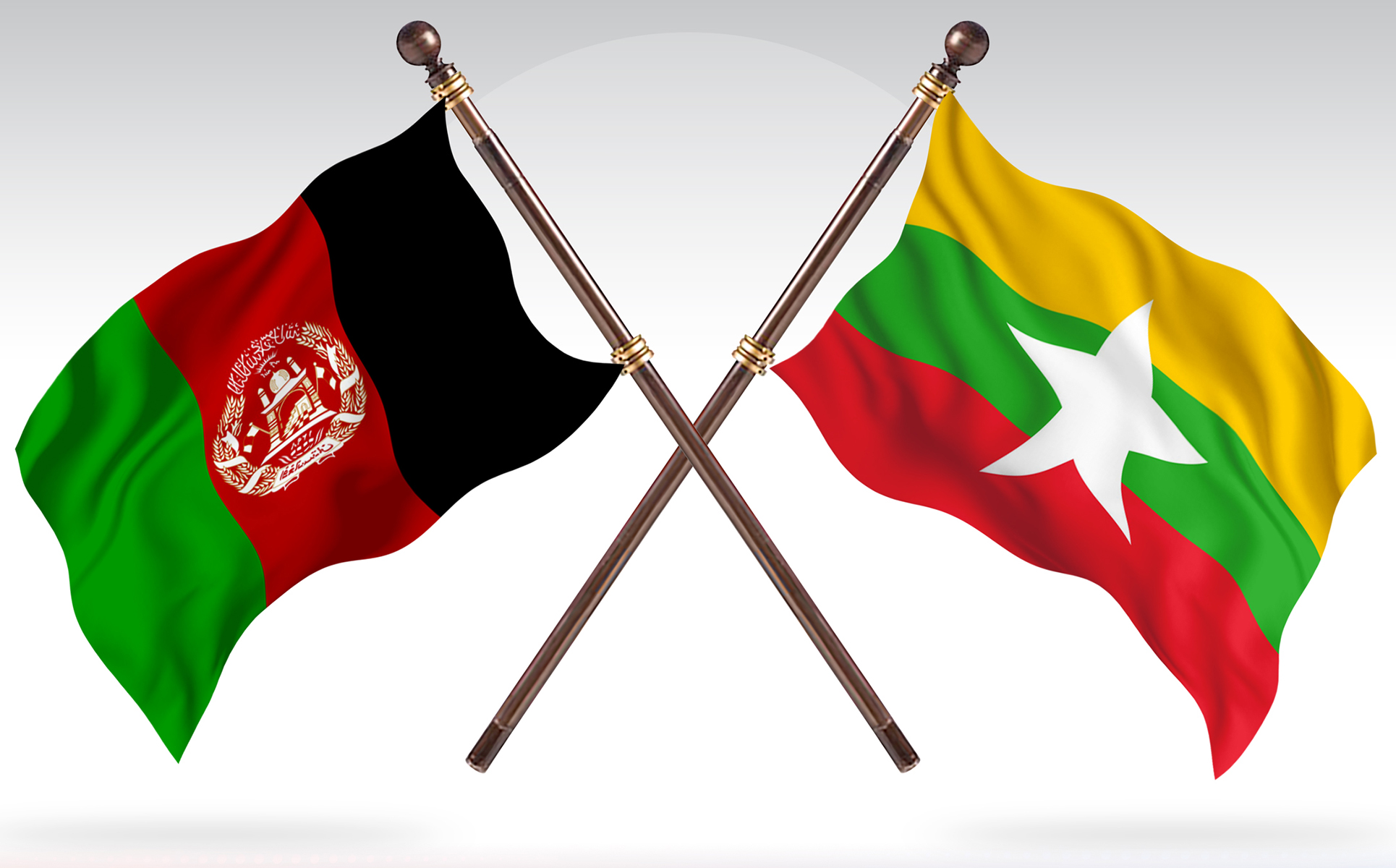 Download Иллюстрация "Afghanistan vs Burma Two Countries Flags Background Design - Illustration" / Afghanistan vs Burma Two Countries Flags Background Design - Illustration - Иллюстрация на тему графика national,patriotic,europe,asia,republic,map,flag,country,cartography,geography,nation,illustration,graphic,vector,state,world,isolated,symbol,border,icon