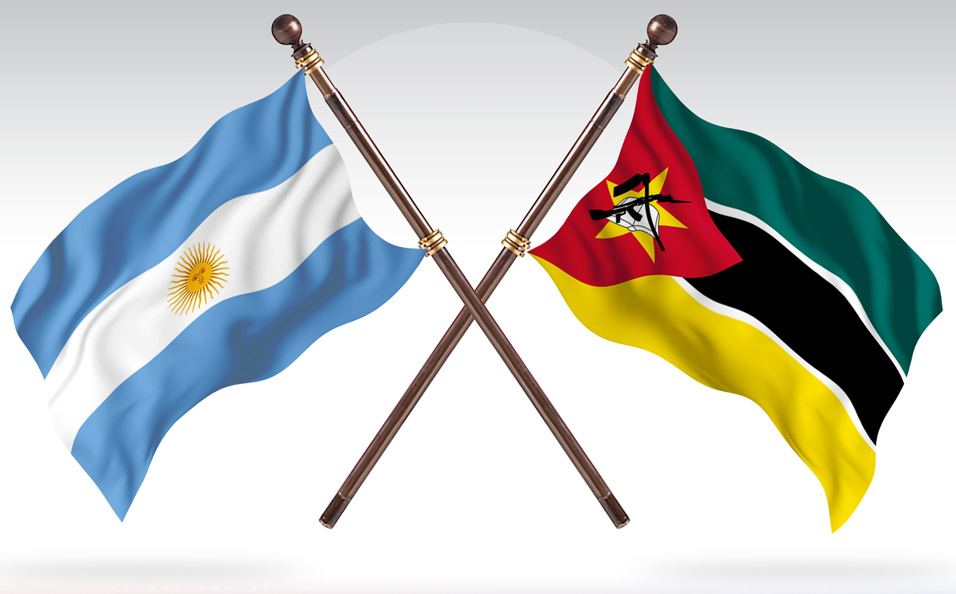 Download Иллюстрация "Argentina versus Mozambique Two Countries Flags - Illustration" / Argentina versus Mozambique Two Countries Flags - Illustration - Иллюстрация на тему графика national,patriotic,europe,asia,republic,map,flag,country,cartography,geography,nation,illustration,graphic,vector,state,world,isolated,symbol,border,icon