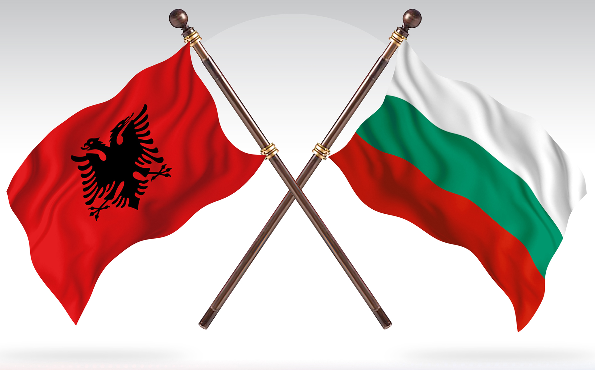 Download Иллюстрация "Albania versus Bulgaria Two Countries Flags - Illustration" / Albania versus Bulgaria Two Countries Flags - Illustration - Иллюстрация на тему графика national,patriotic,europe,asia,republic,map,flag,country,cartography,geography,nation,illustration,graphic,vector,state,world,isolated,symbol,border,icon