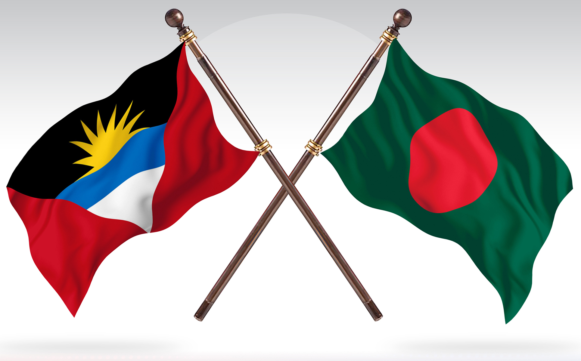 Download Иллюстрация "Antigua versus Bangladesh Two Countries Flags - Illustration" / Antigua versus Bangladesh Two Countries Flags - Illustration - Иллюстрация на тему графика national,patriotic,europe,asia,republic,map,flag,country,cartography,geography,nation,illustration,graphic,vector,state,world,isolated,symbol,border,icon
