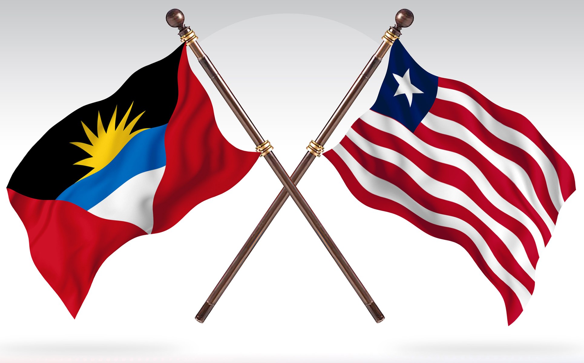 Download Иллюстрация "Antigua versus Liberia Two Countries Flags - Illustration" / Antigua versus Liberia Two Countries Flags - Illustration - Иллюстрация на тему графика national,patriotic,europe,asia,republic,map,flag,country,cartography,geography,nation,illustration,graphic,vector,state,world,isolated,symbol,border,icon