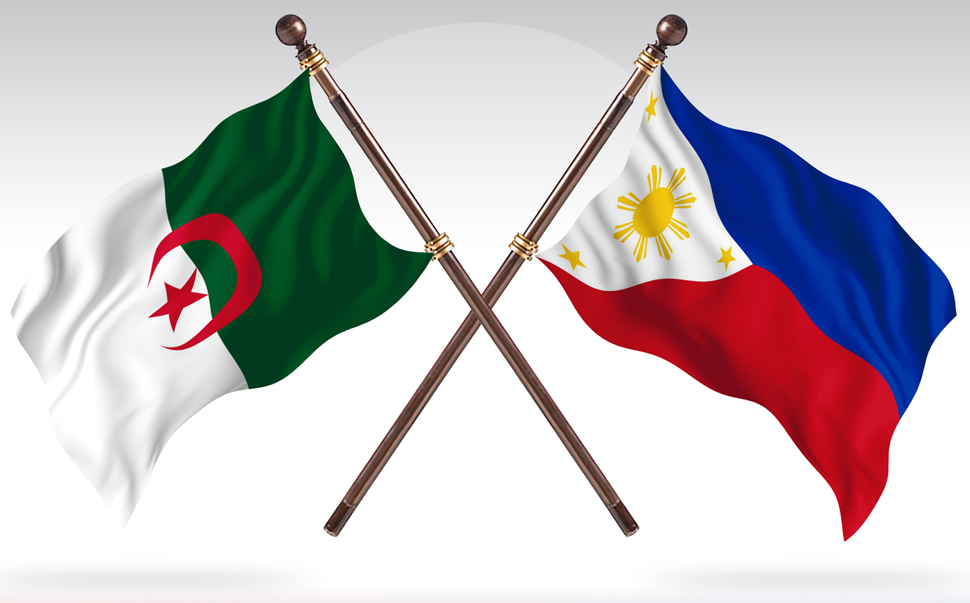 Download Иллюстрация "Algeria versus Philippines Two Countries Flags - Illustration" / Algeria versus Philippines Two Countries Flags - Illustration - Иллюстрация на тему графика national,patriotic,europe,asia,republic,map,flag,country,cartography,geography,nation,illustration,graphic,vector,state,world,isolated,symbol,border,icon