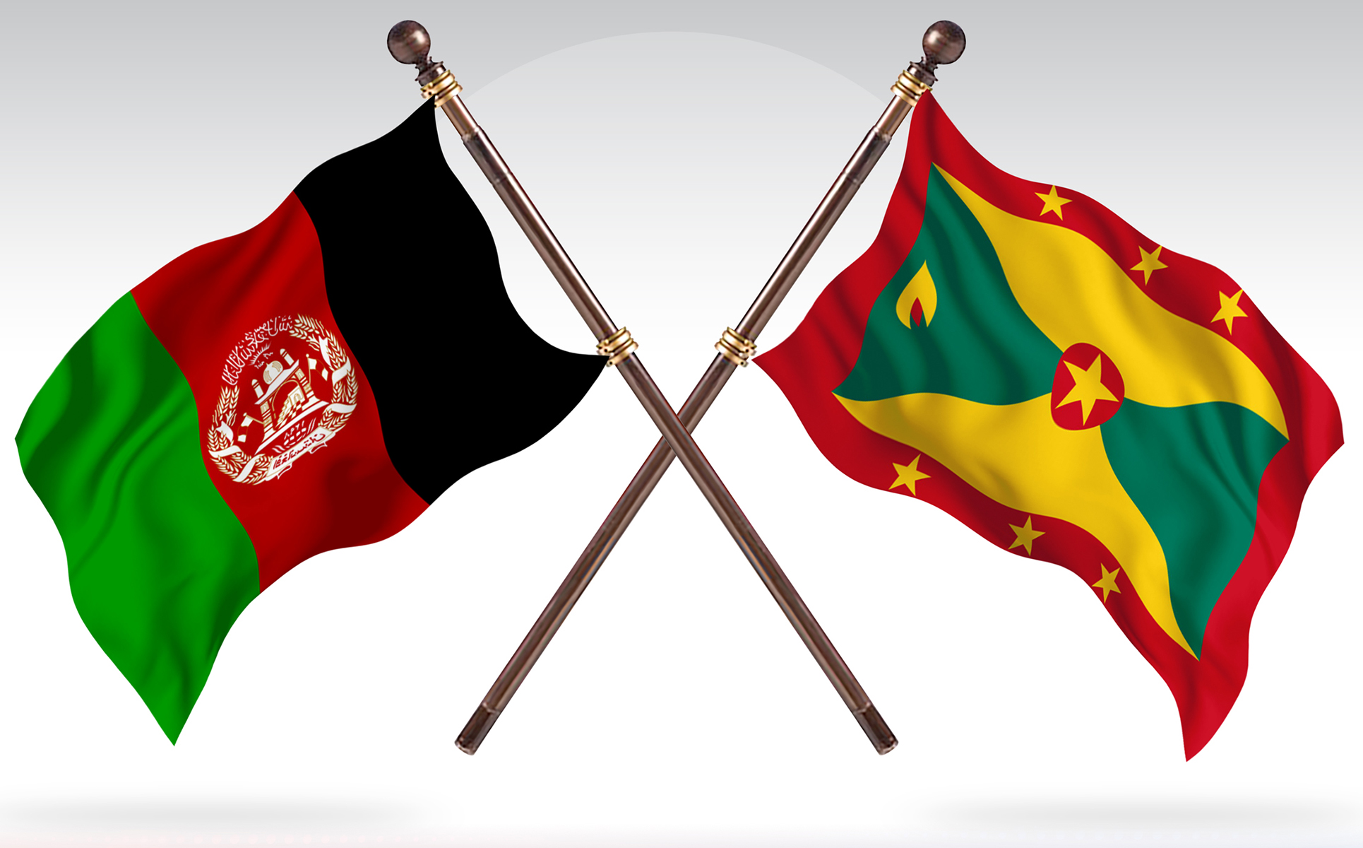 Download Иллюстрация "Afghanistan versus Grenada Two Countries Flags - Illustration" / Afghanistan versus Grenada Two Countries Flags - Illustration - Иллюстрация на тему графика national,patriotic,europe,asia,republic,map,flag,country,cartography,geography,nation,illustration,graphic,vector,state,world,isolated,symbol,border,icon
