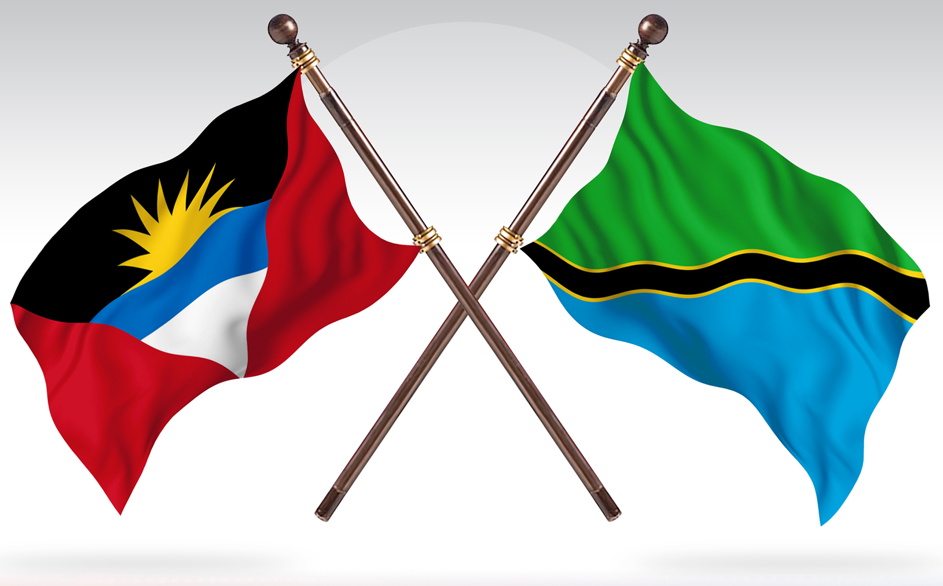 Download Иллюстрация "Antigua versus Tanzania Two Countries Flags - Illustration" / Antigua versus Tanzania Two Countries Flags - Illustration - Иллюстрация на тему графика national,patriotic,europe,asia,republic,map,flag,country,cartography,geography,nation,illustration,graphic,vector,state,world,isolated,symbol,border,icon